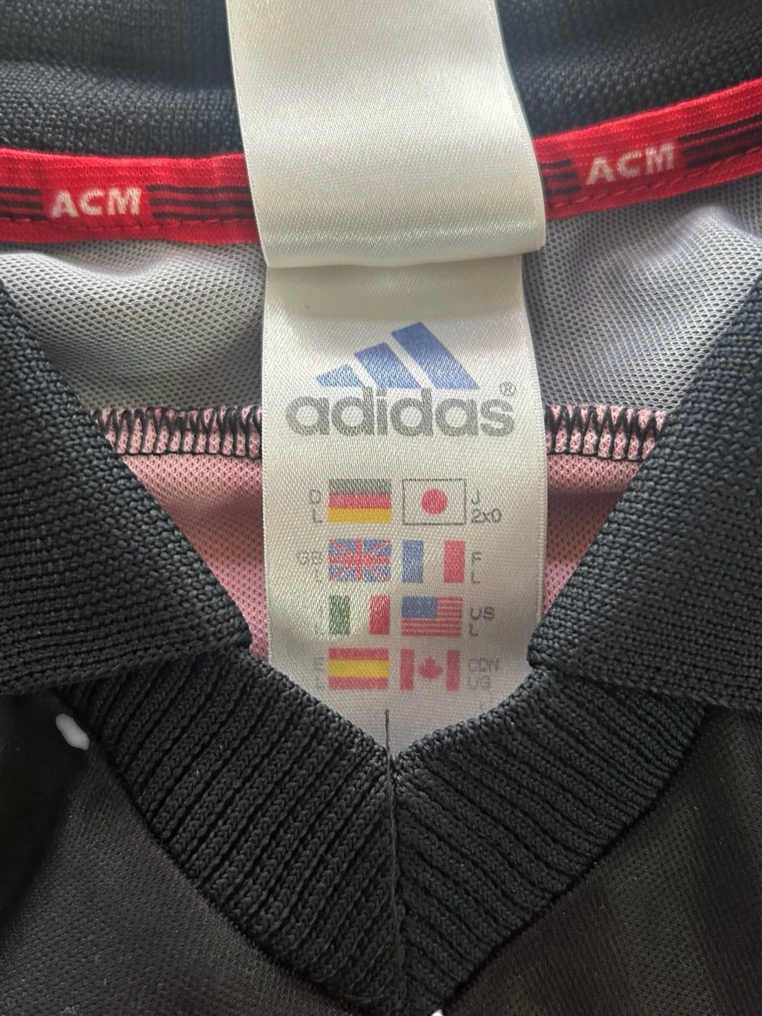 00/02 Adidas AC Milan Home No.3 Maldini