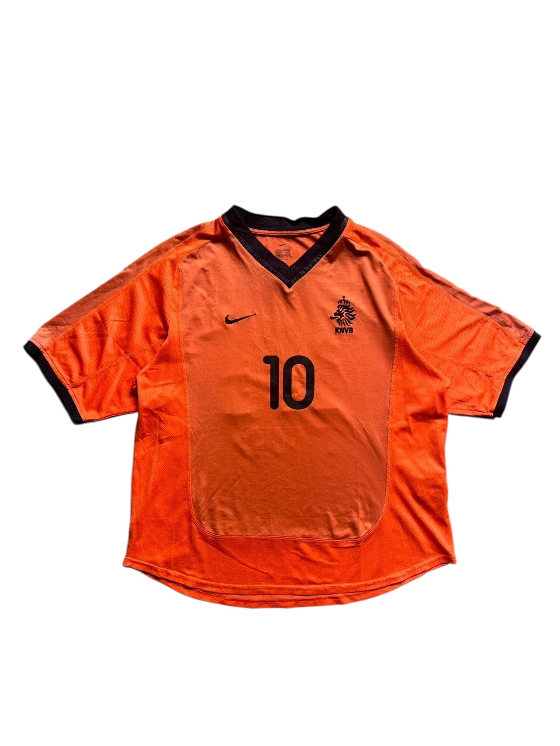 00/02 Nike Netherlands National Team Home No.10 Dennis Bergkamp