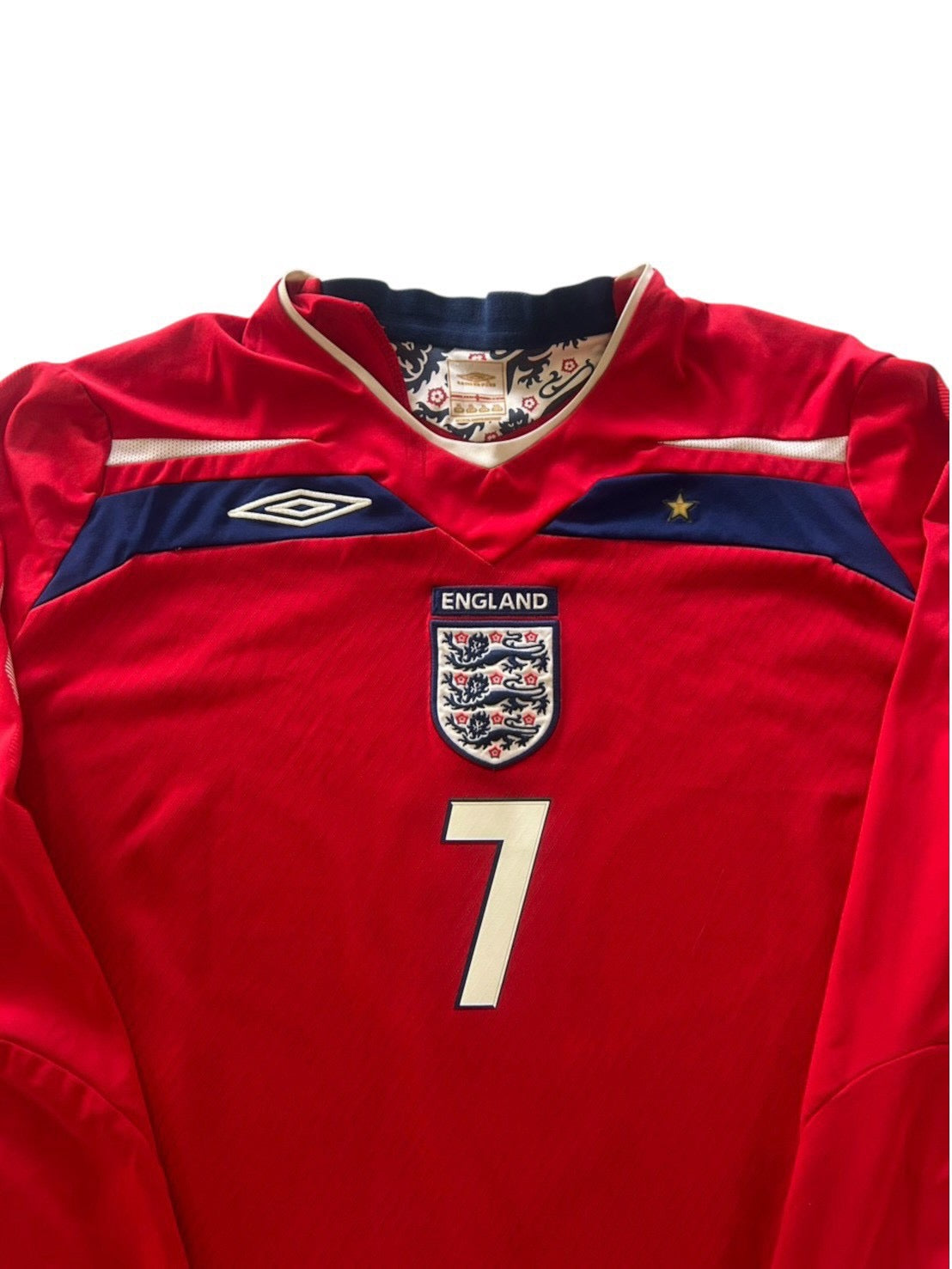 2008 Umbro England Away Beckham