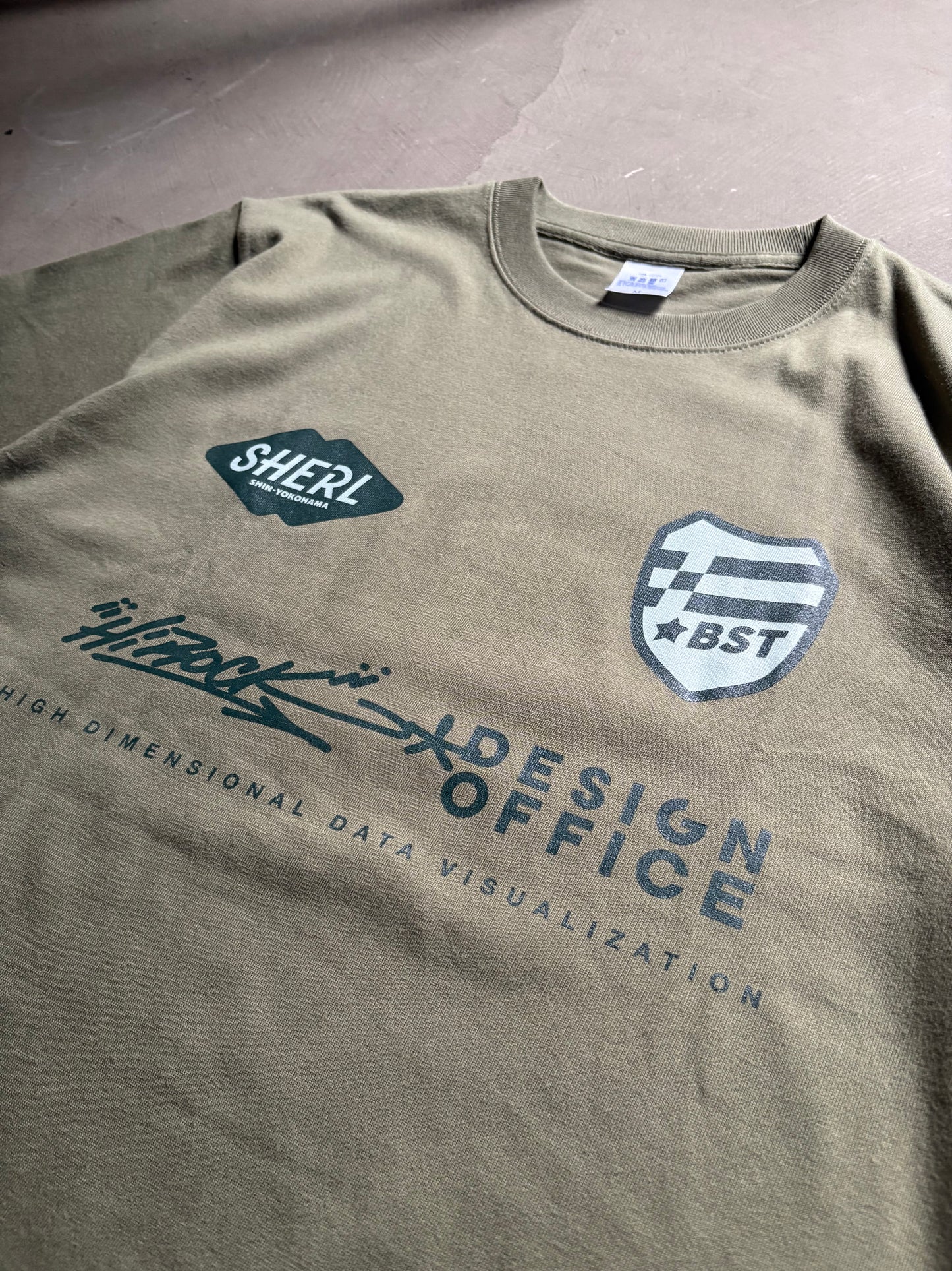 Bastone × SHERL × HIROCK DESIGN OFFICE Tee