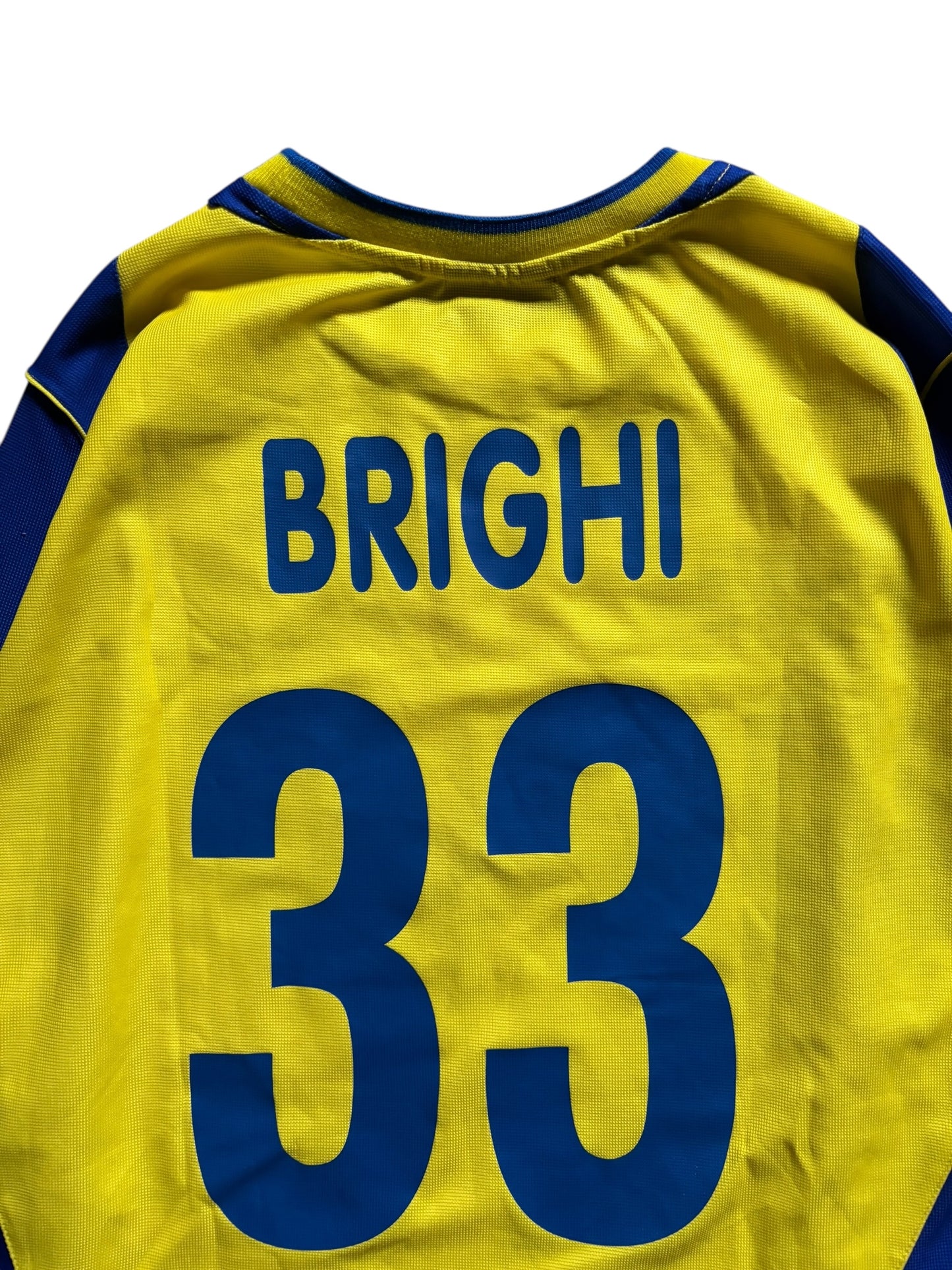 04/05 Lotto Chievo Verona Home L/S No.33 Matteo Brighi