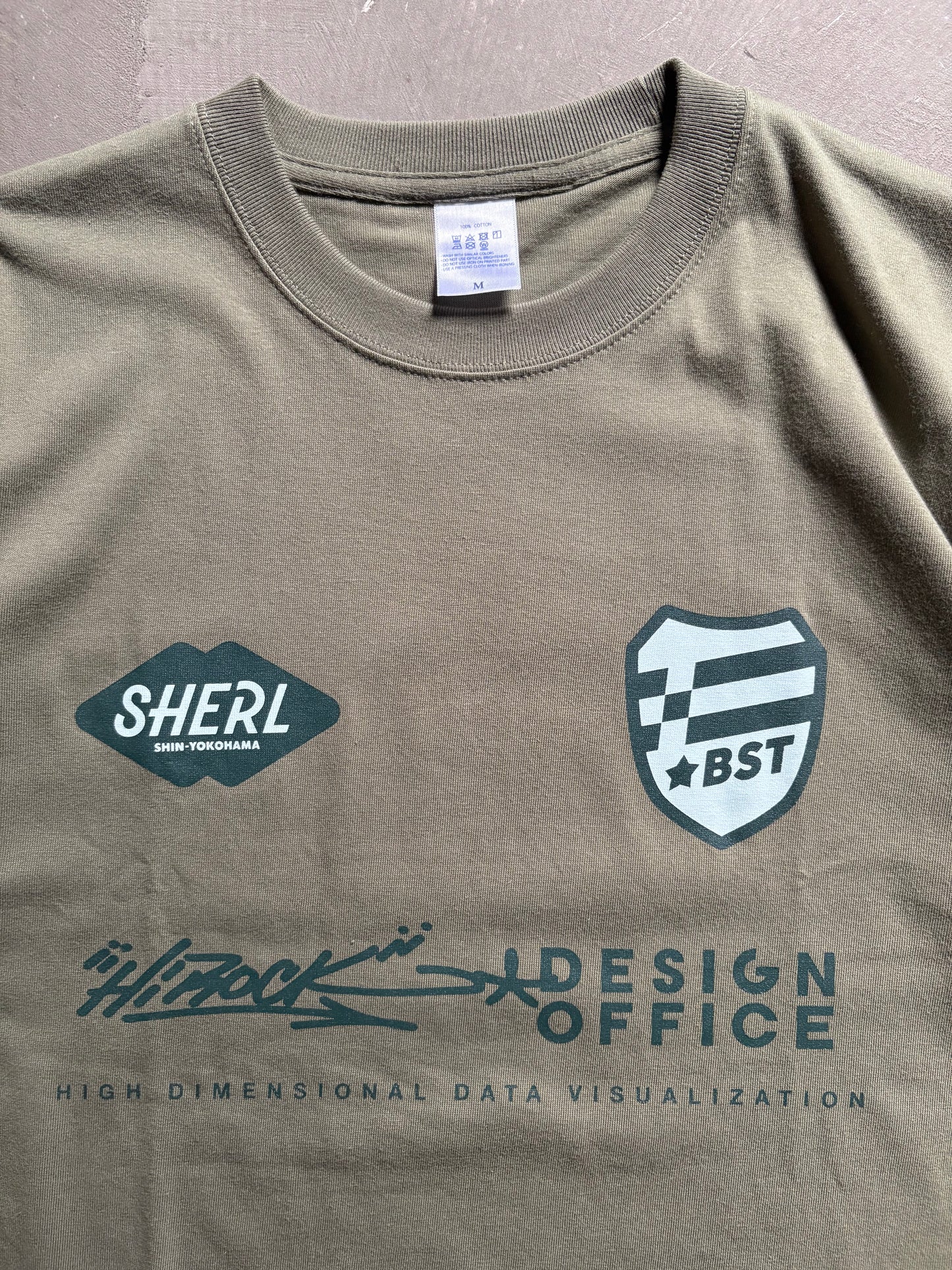 Bastone × SHERL × HIROCK DESIGN OFFICE Tee