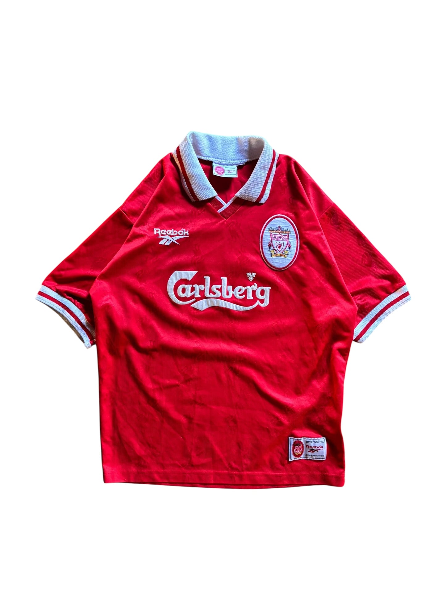 96/98 Reebok Liverpool Home No.11 Jamie Redknapp