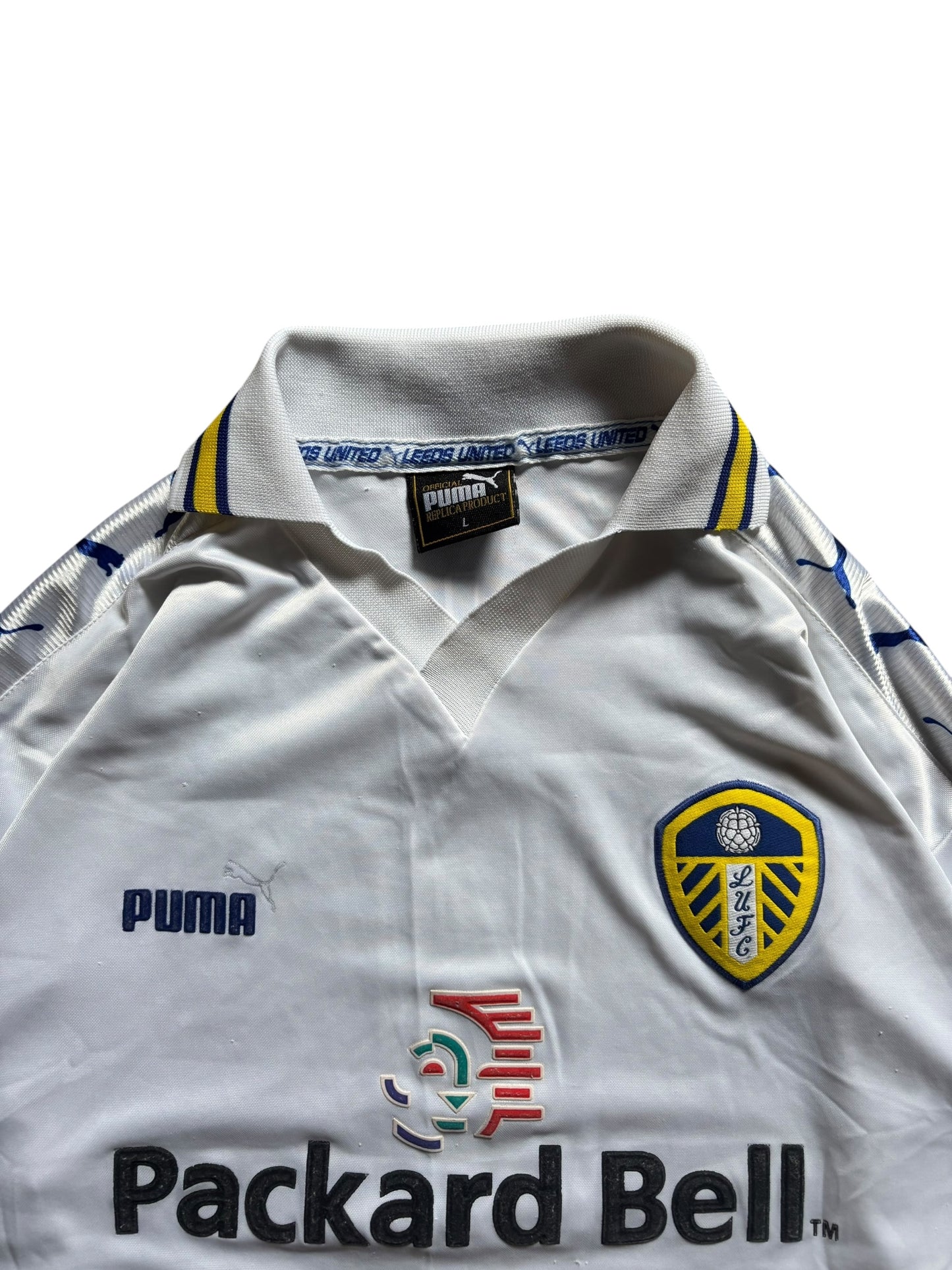 98/00 Puma Leeds United Home No.4 Alf-Inge Haaland