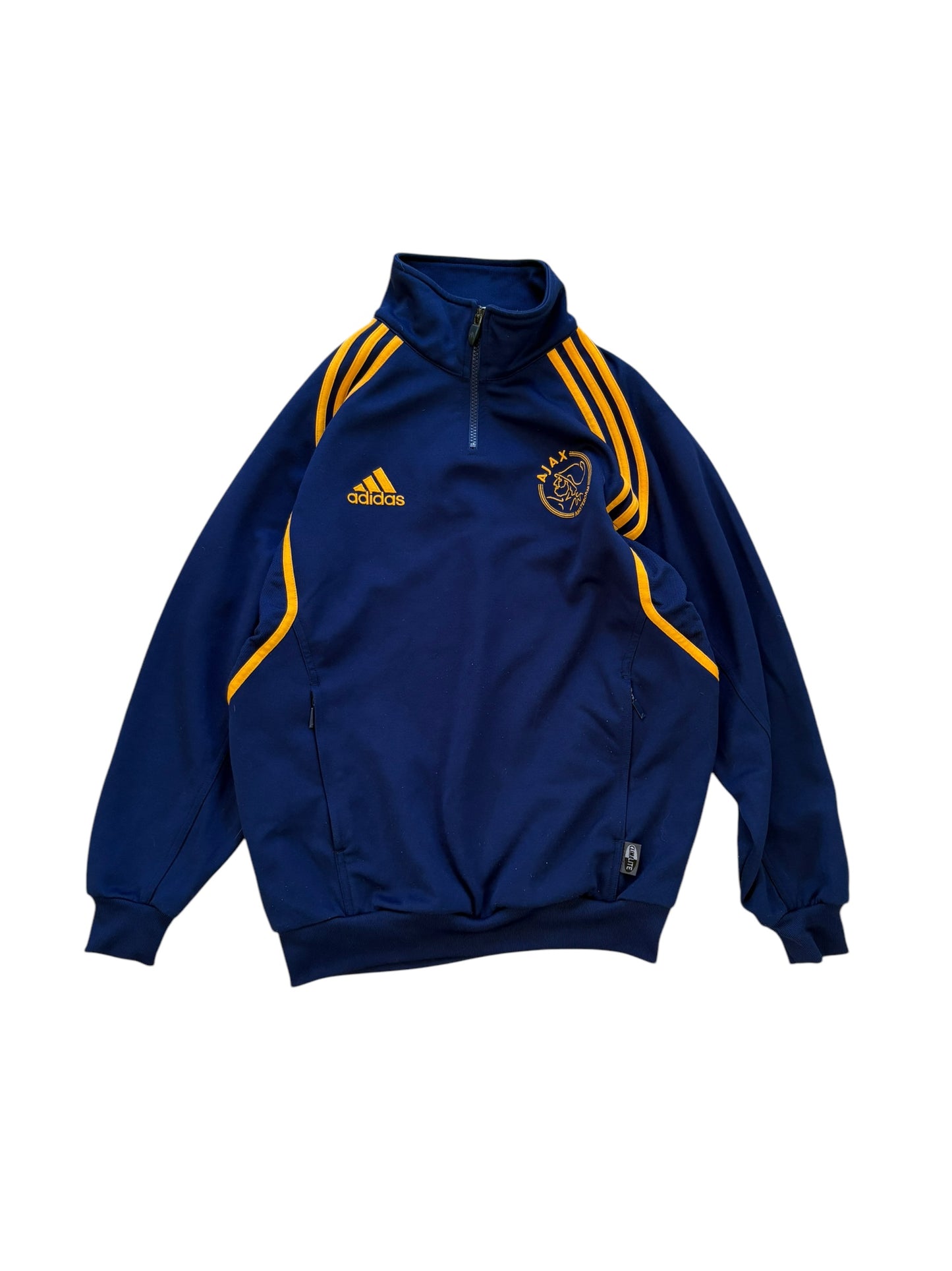 90s Adidas Ajax Half Zip Sweat
