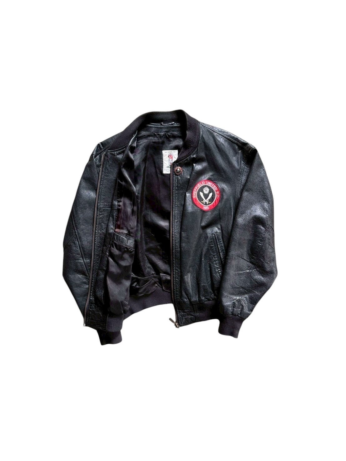 90s Sheffield United Leather Jacket