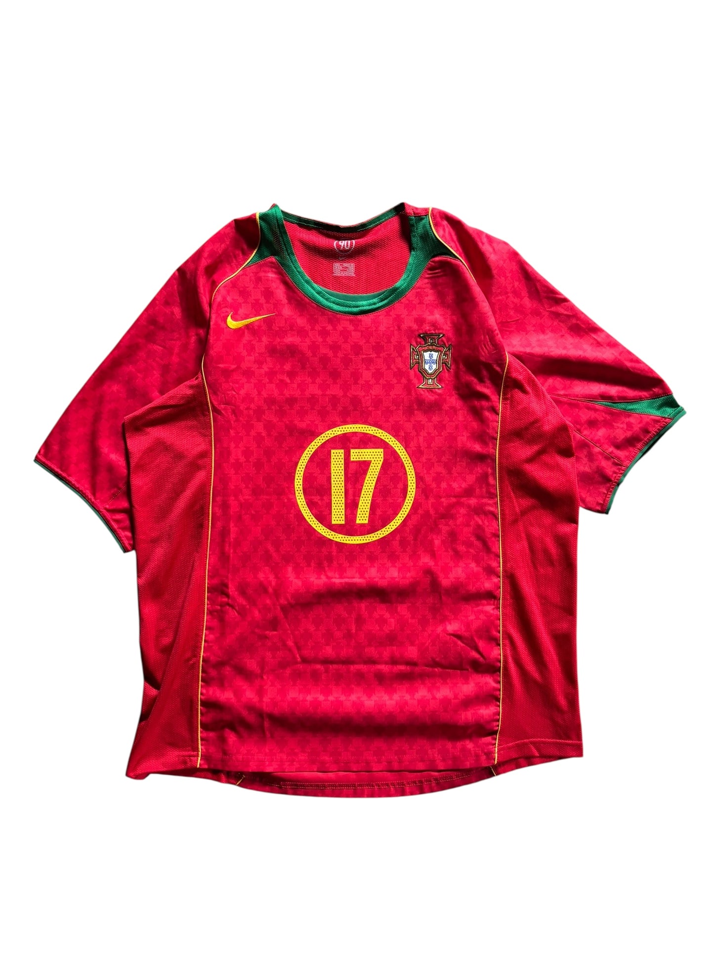 04/06 Nike Portugal National Team No.17 Cristiano Ronaldo