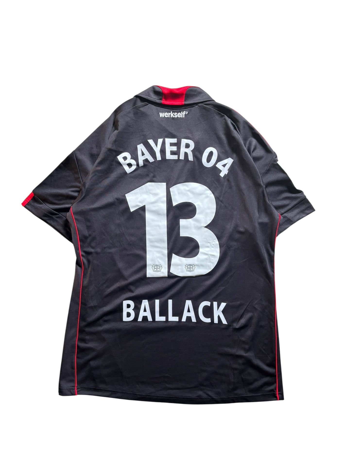 10/11 Adidas Bayer Leverkusen Home No.13 Michael Ballack