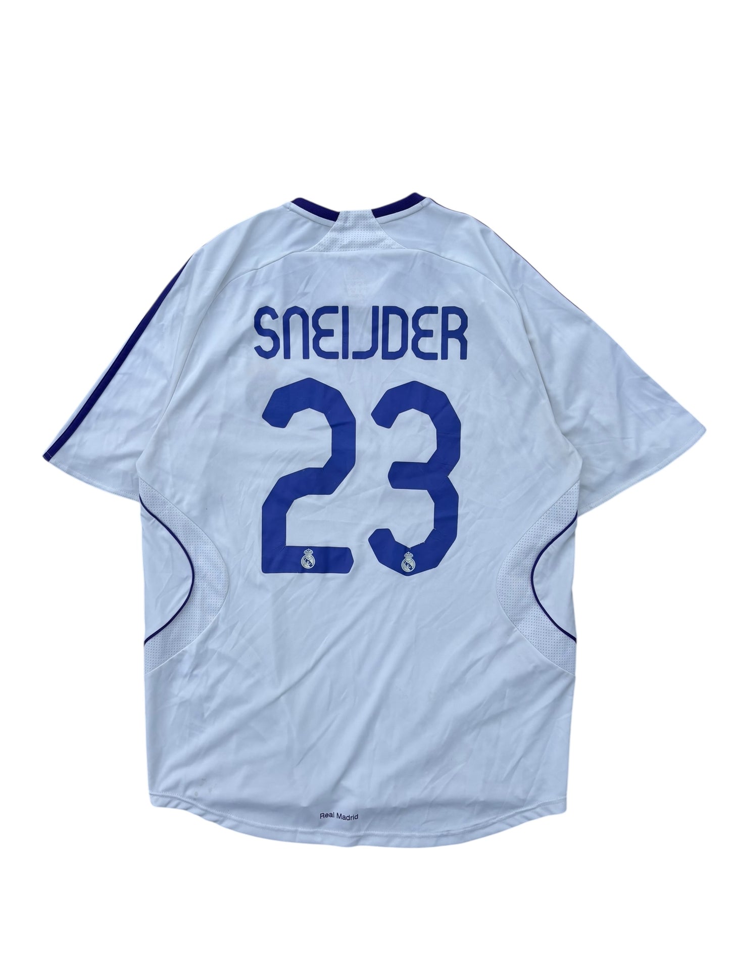 07/08 Adidas Real Madrid Home No.23 Wesley Sneijder