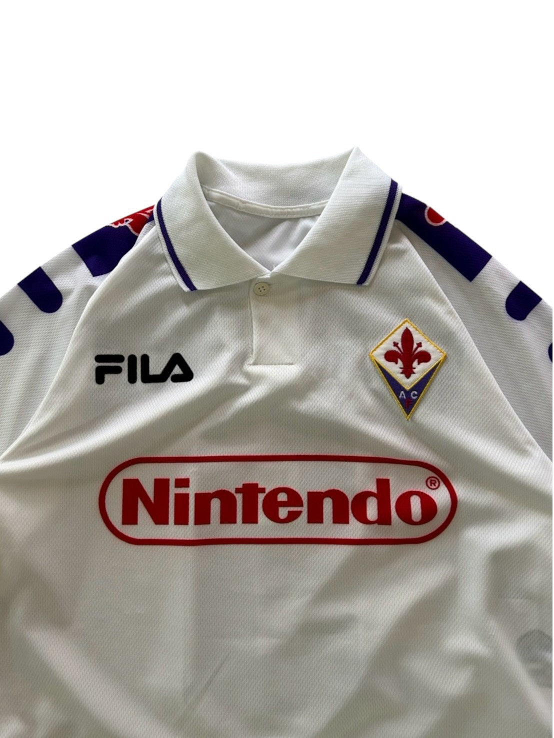 98/99 Fila Fiorentina Away No.9 Batistuta