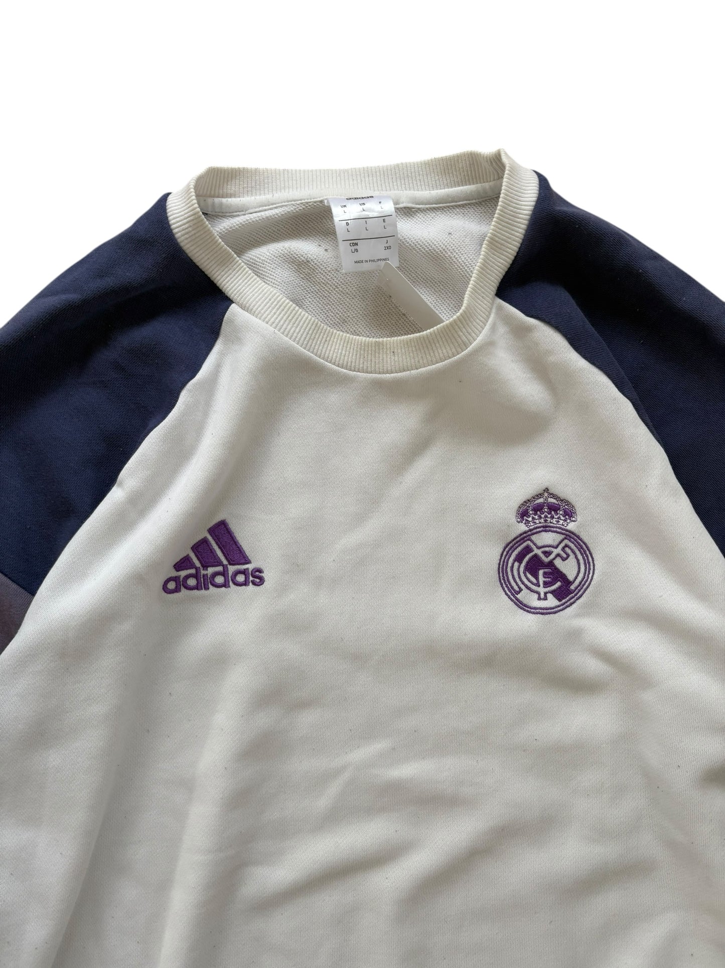 00s Adidas Real Madrid Sweatshirt