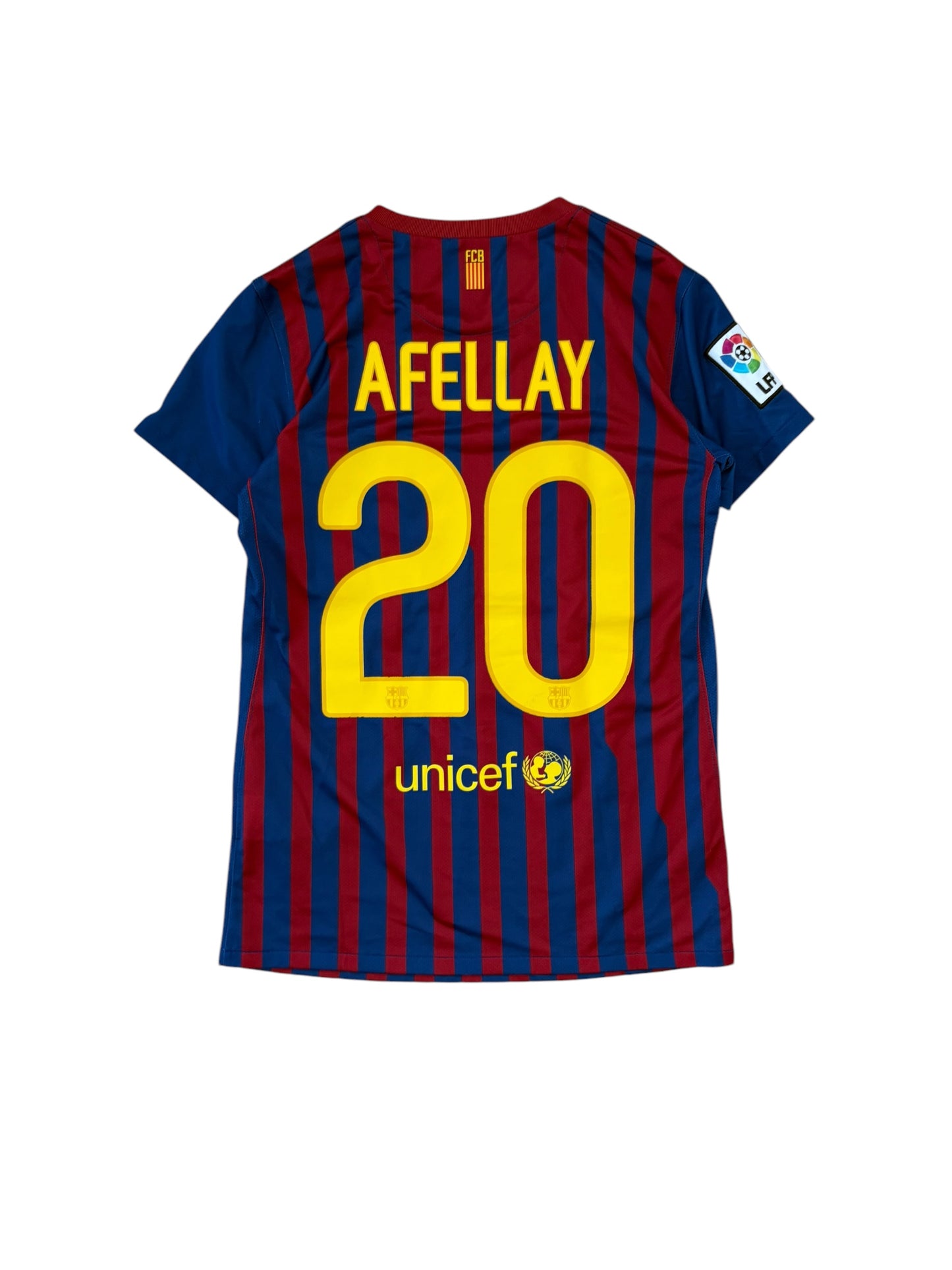 11/12 Nike Barcelona Home No.20 Ibrahim Afellay