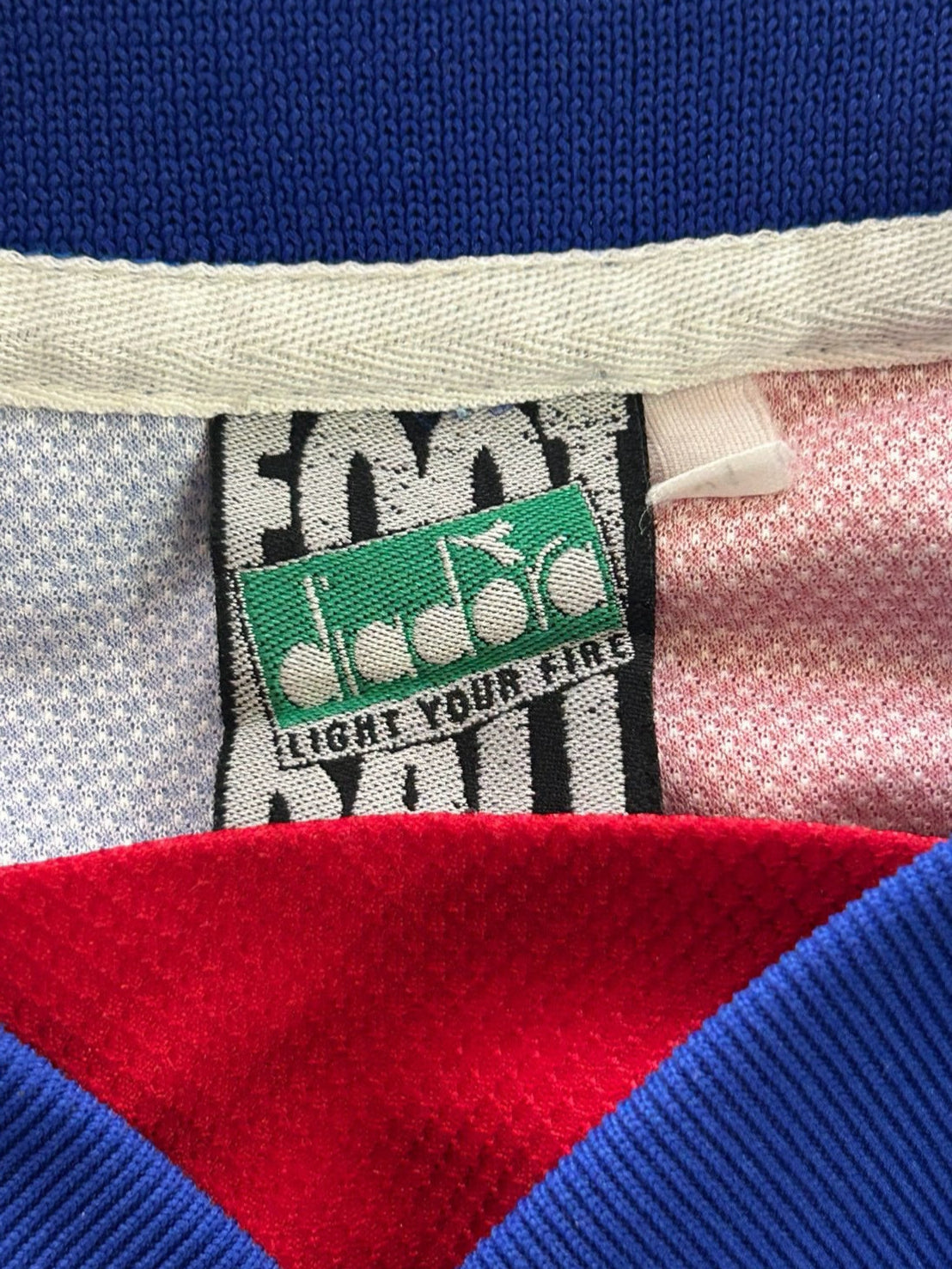 97/98 Diadora Bologna Home L/S No.10 Baggio