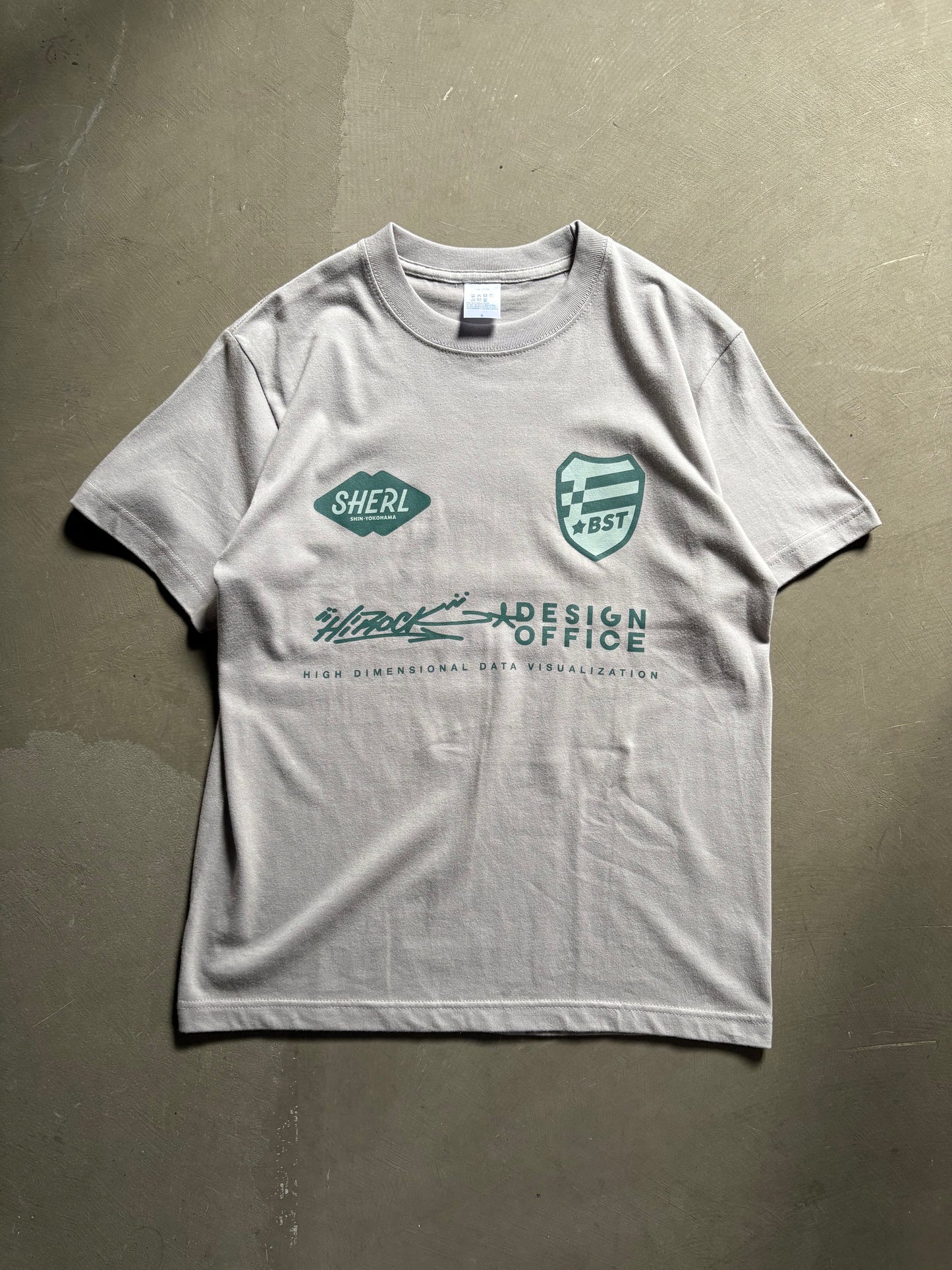 Bastone × SHERL × HIROCK DESIGN OFFICE Tee