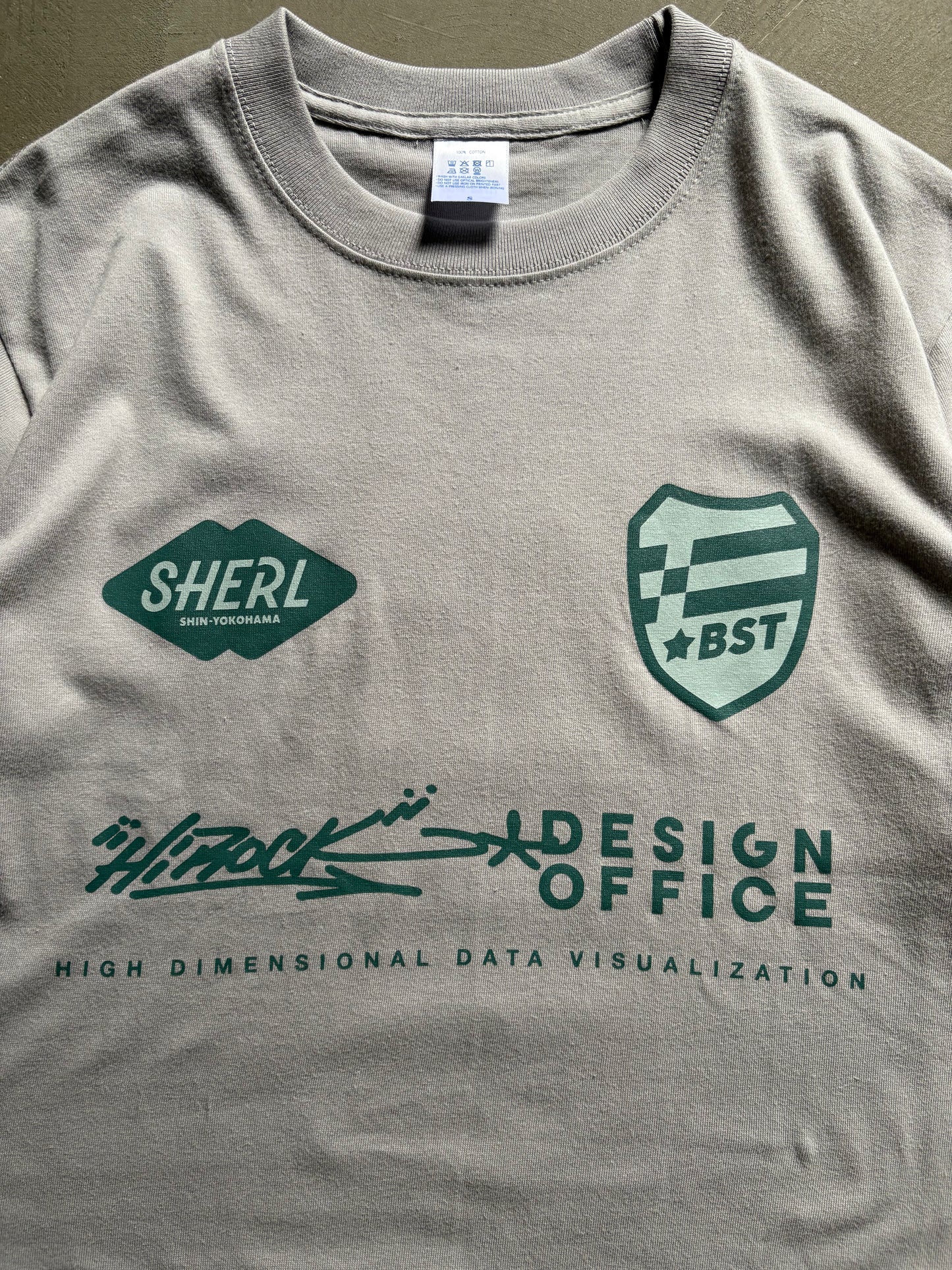 Bastone × SHERL × HIROCK DESIGN OFFICE Tee