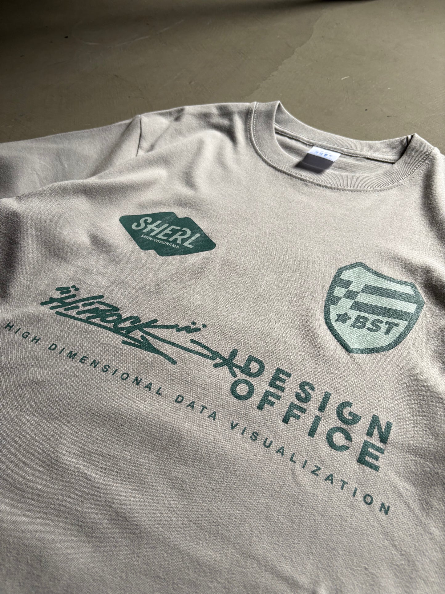 Bastone × SHERL × HIROCK DESIGN OFFICE Tee