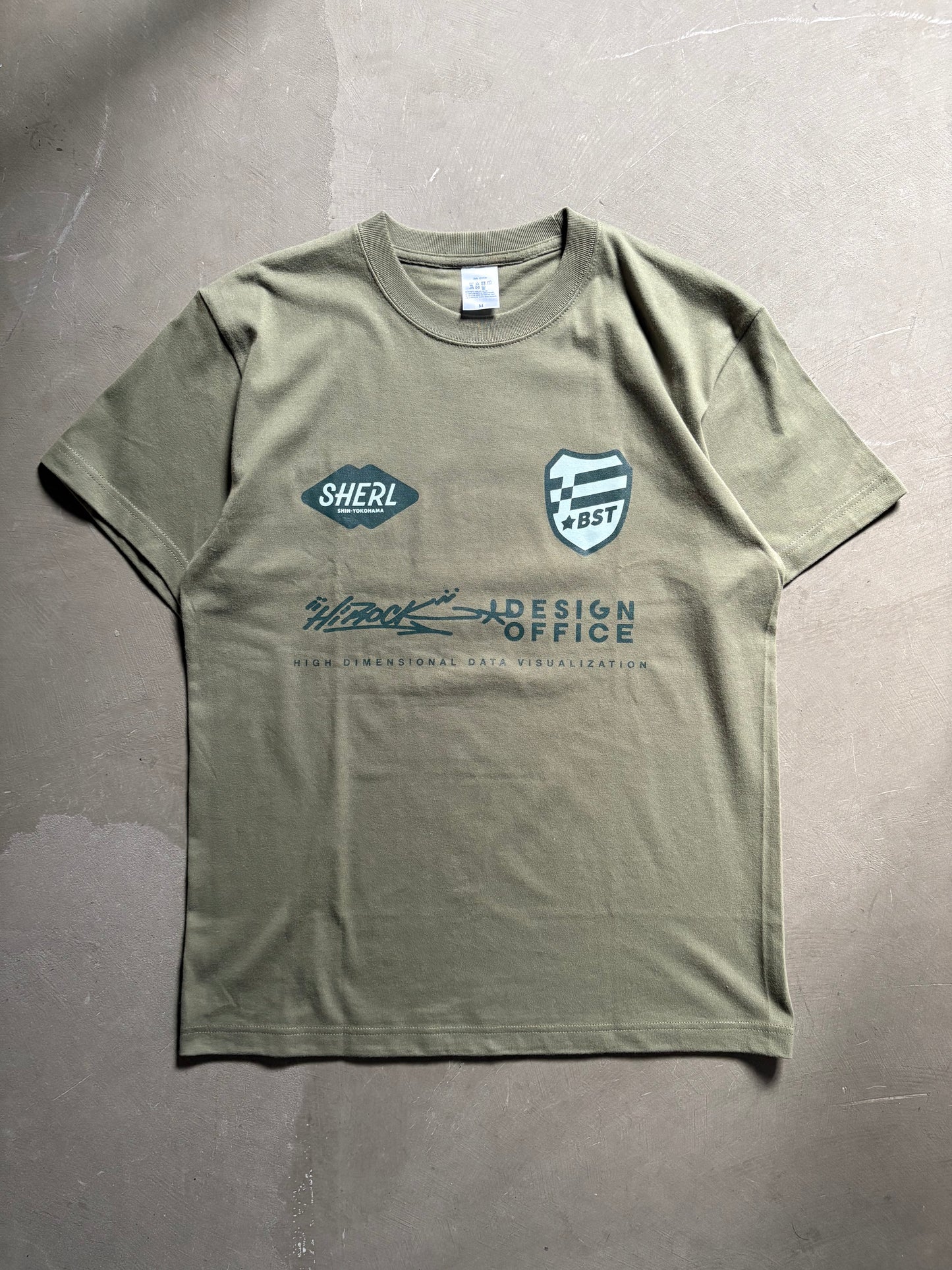 Bastone × SHERL × HIROCK DESIGN OFFICE Tee