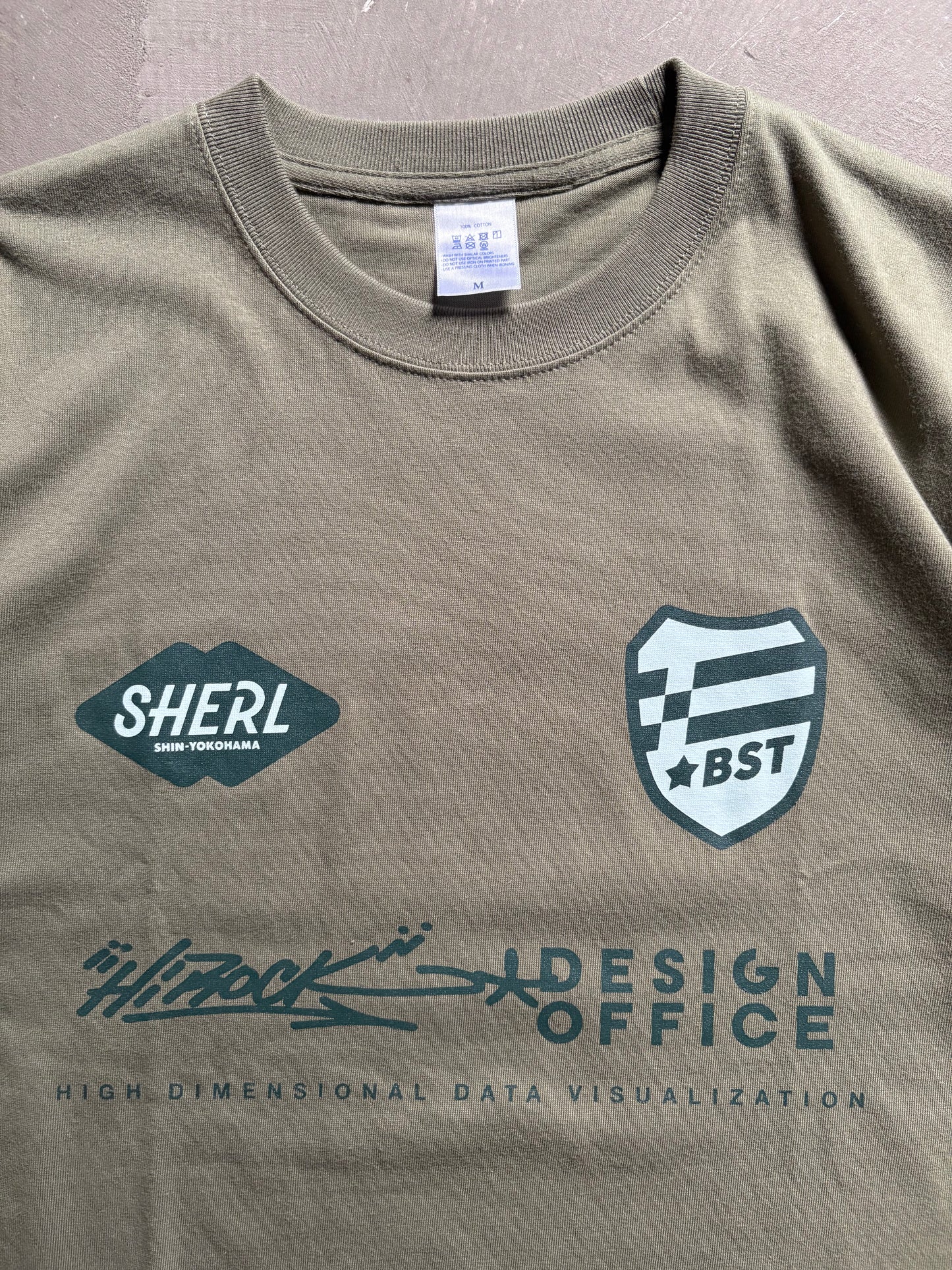 Bastone × SHERL × HIROCK DESIGN OFFICE Tee