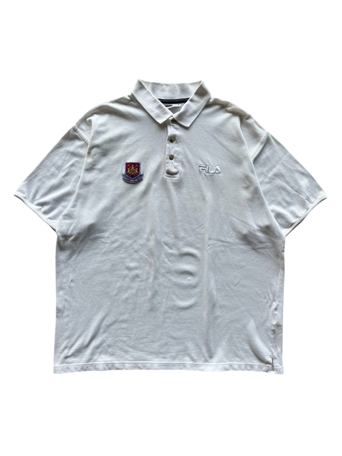 00s FILA West Ham United Polo Top