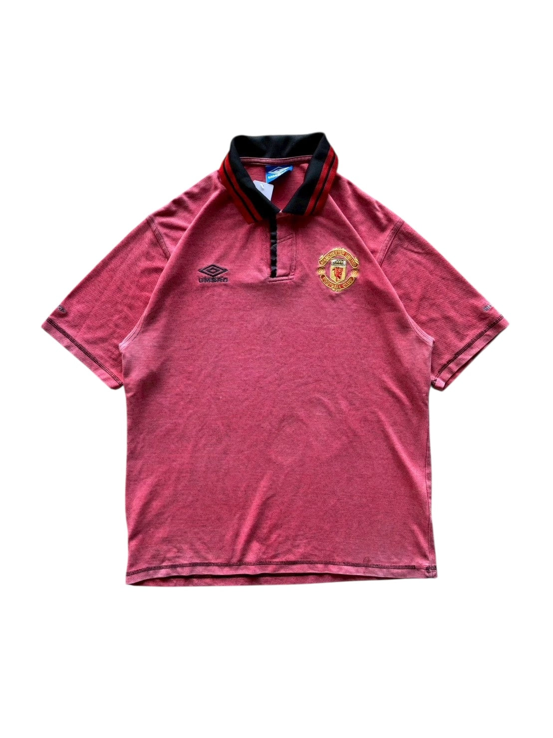 90s Umbro Manchester United Polo Top