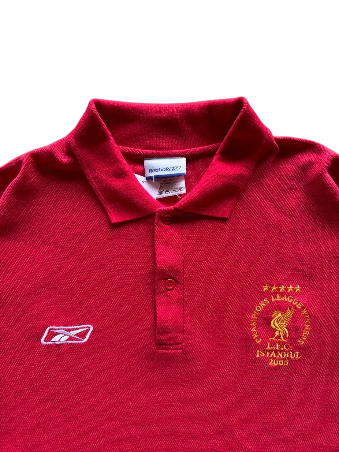 2005 Reebok Liverpool Polo Top