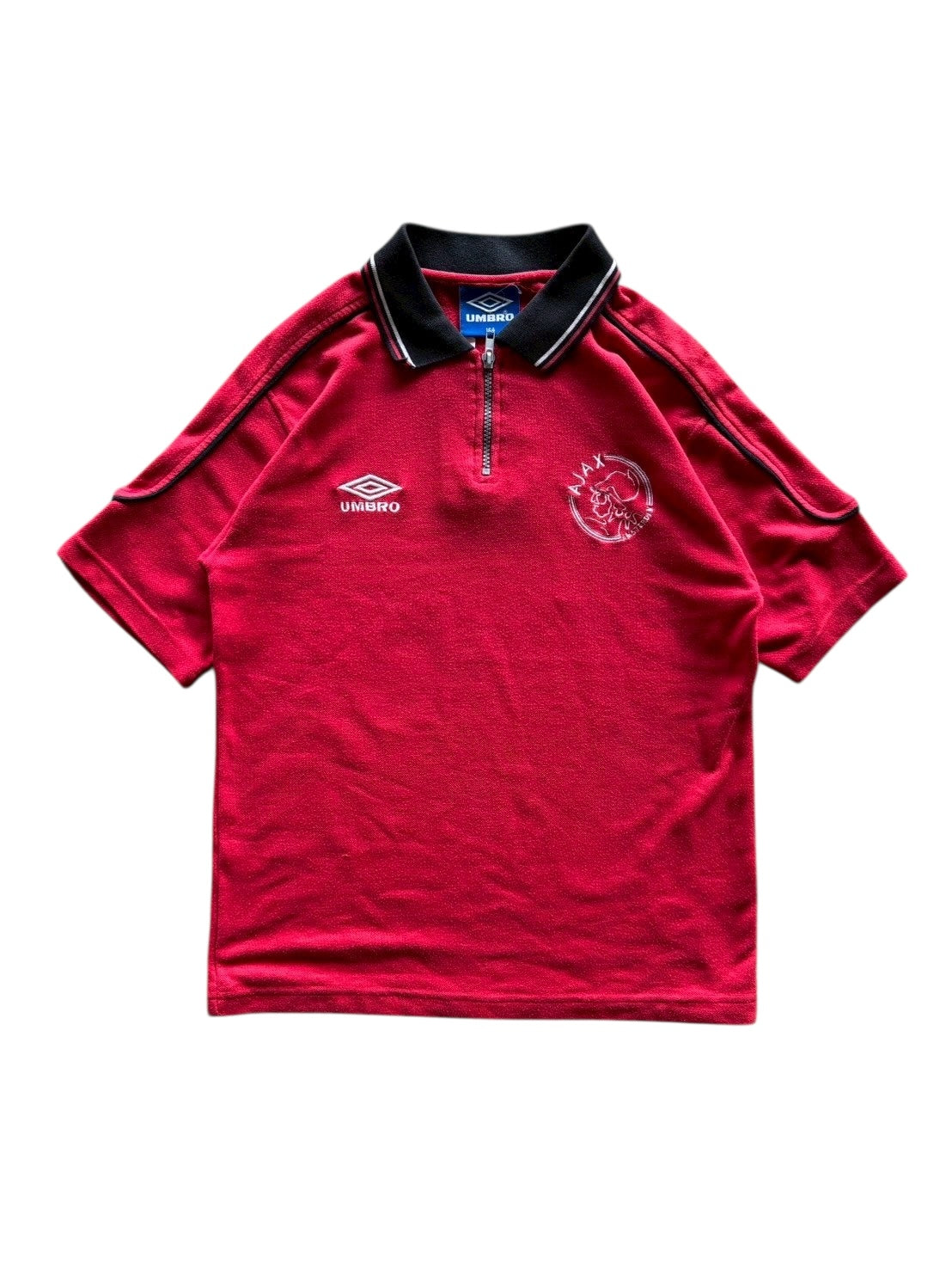 90s Umbro Ajax Polo Top