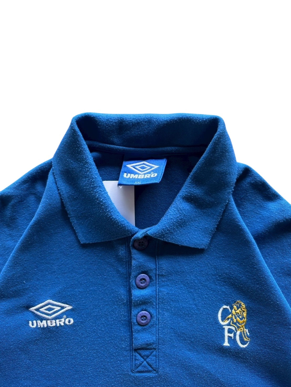 90s Umbro Chelsea Polo Top