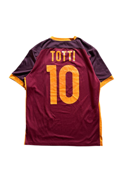 16/17 Nike AS Roma Home No.10 Francesco Totti