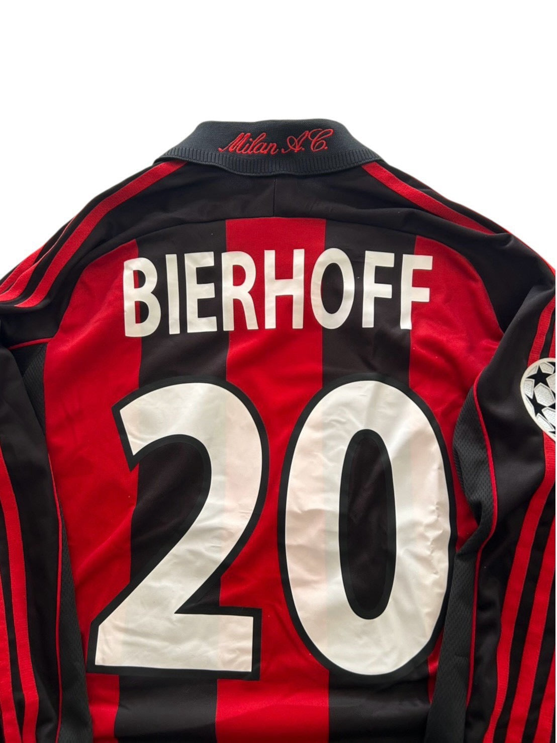 00/02 Adidas AC Milan Home No.20 Bierhoff
