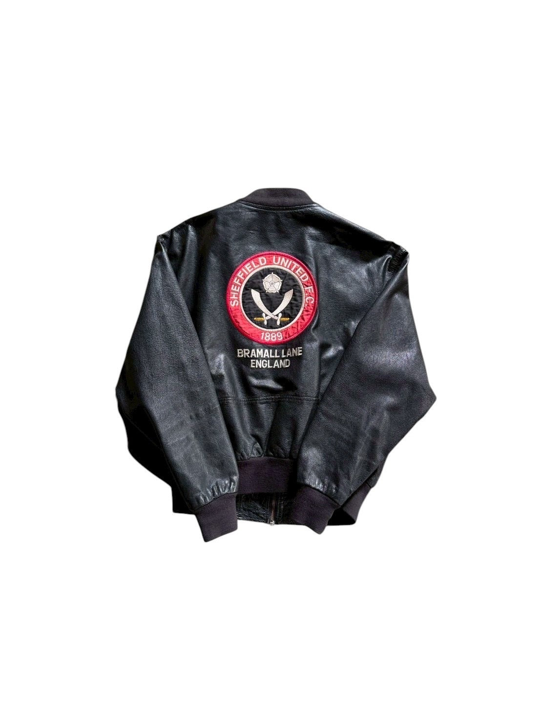 90s Sheffield United Leather Jacket