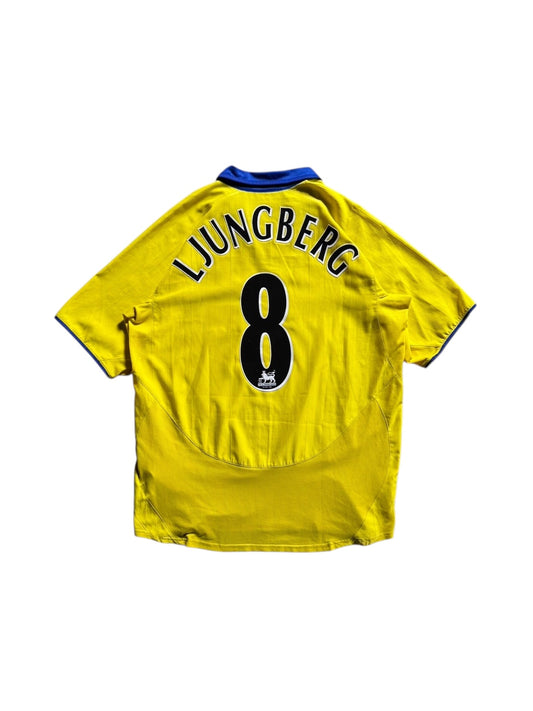 03/04 Nike Aresenal Away No.8 Fredrik Ljungberg