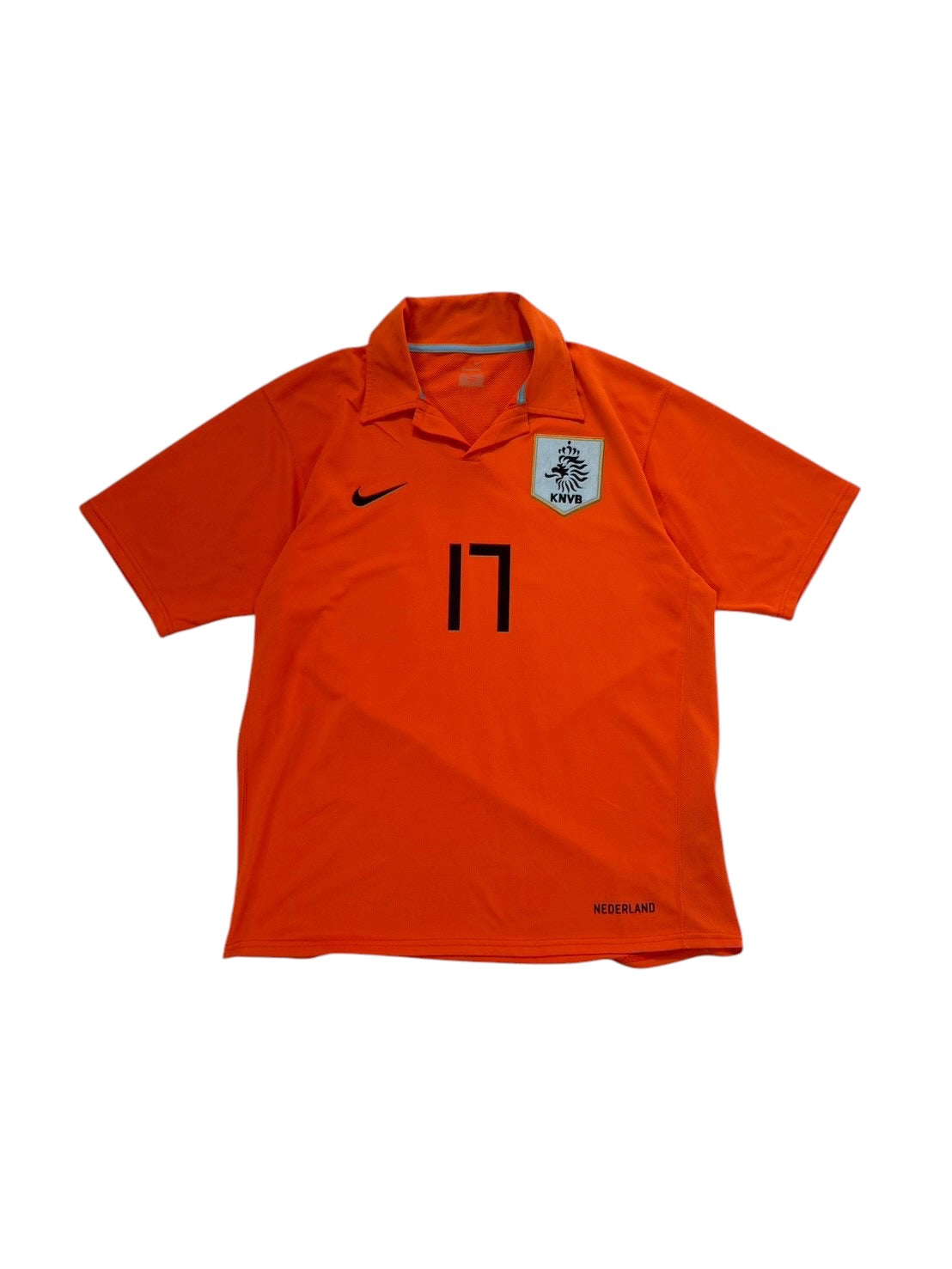 2006 Nike Netherlands Home No.17 V.Persie