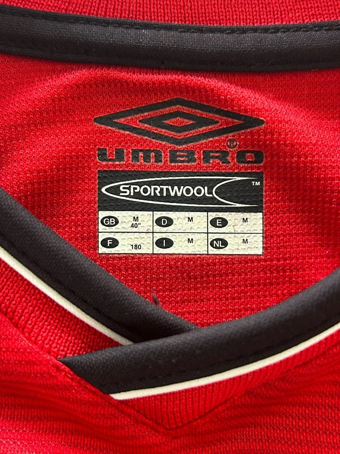00/02 Umbro Manchester United Home