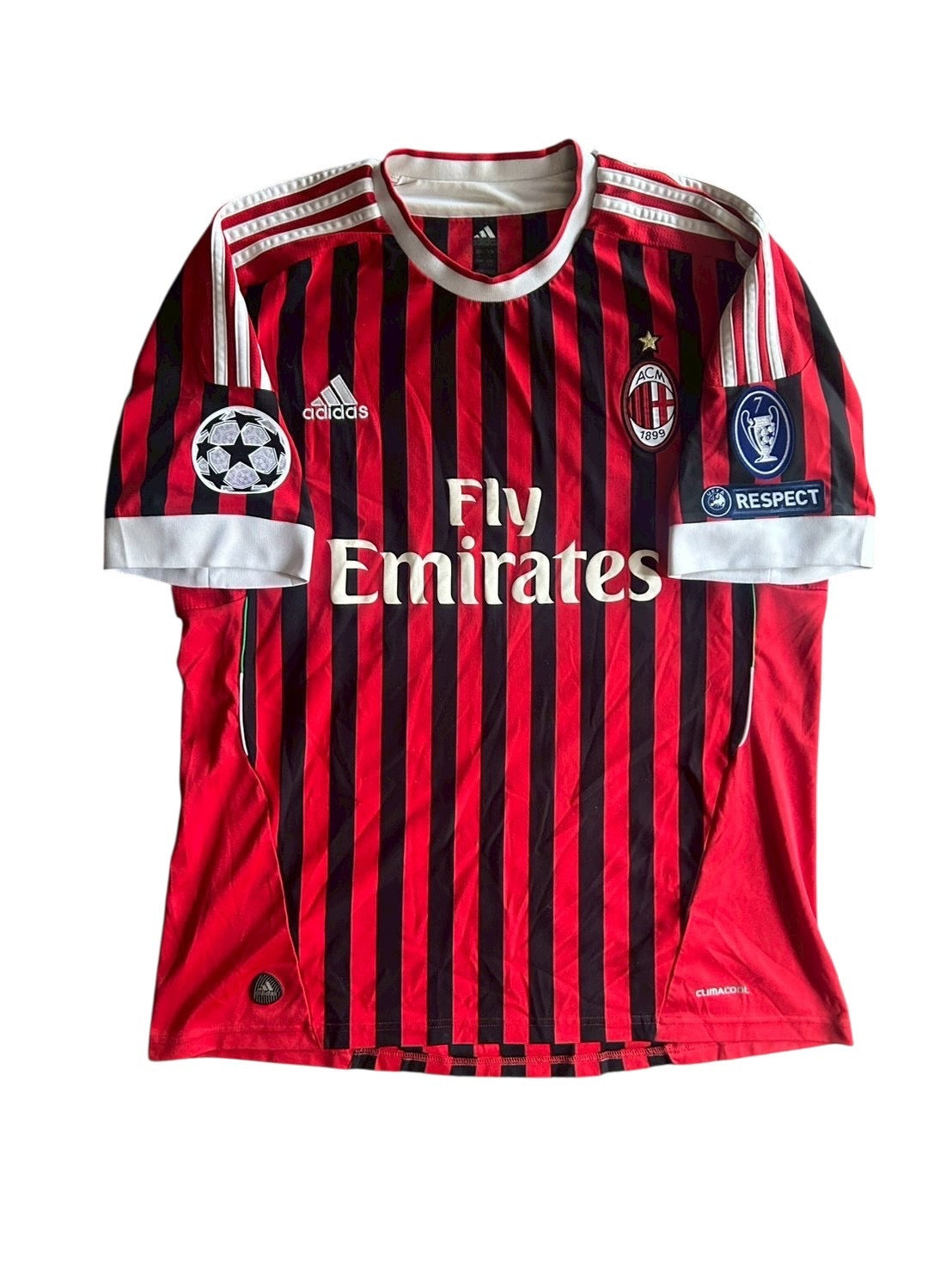11/12 Adidas AC Milan Home No.33 Thiago Silva