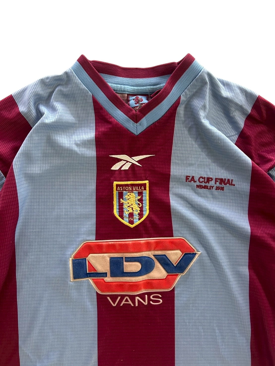 2000 Reebok Aston Villa Home FA CUP Edition