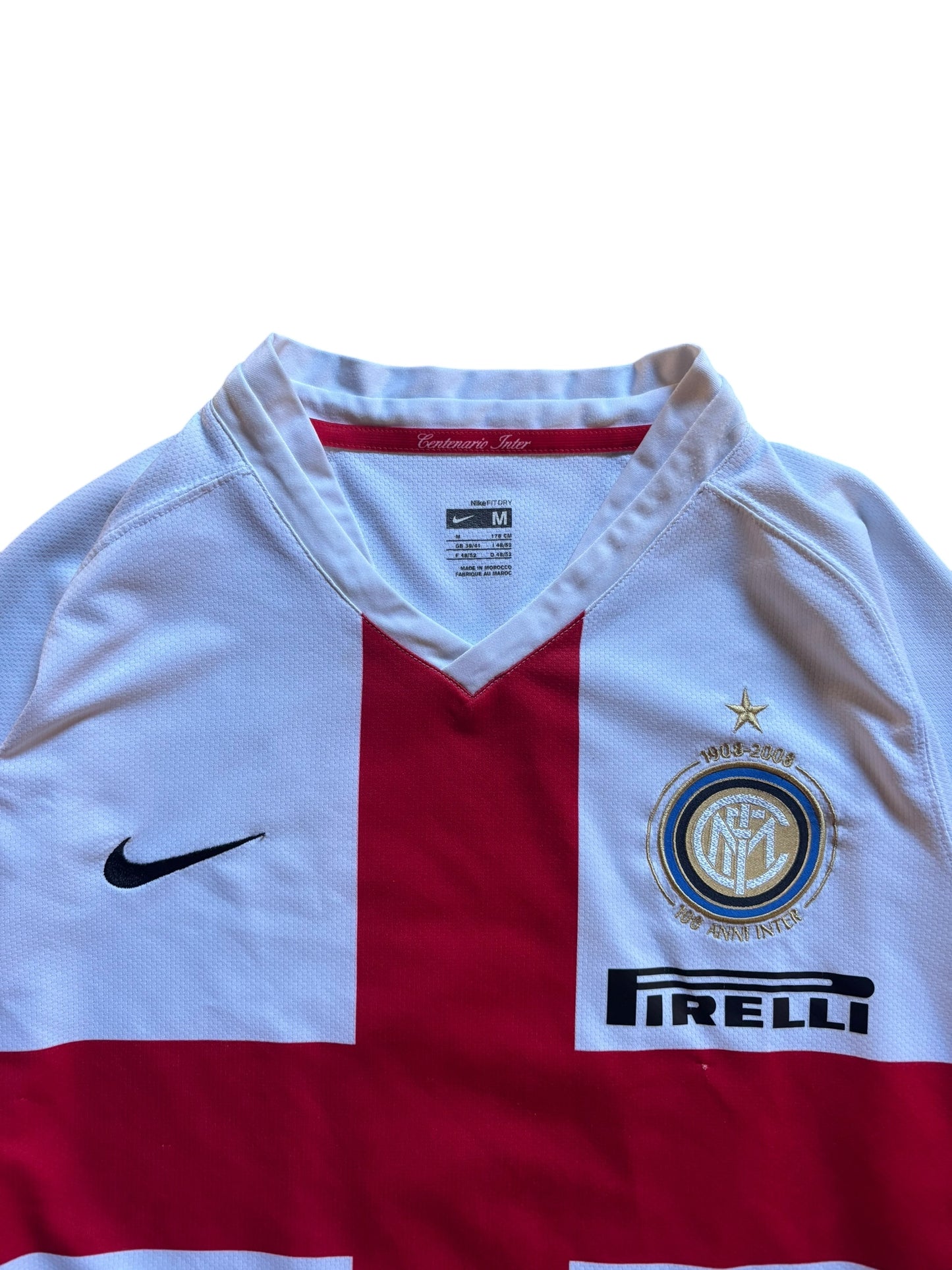 07/08 Nike Inter Centenary Away No.8 Zlatan Ibrahimović