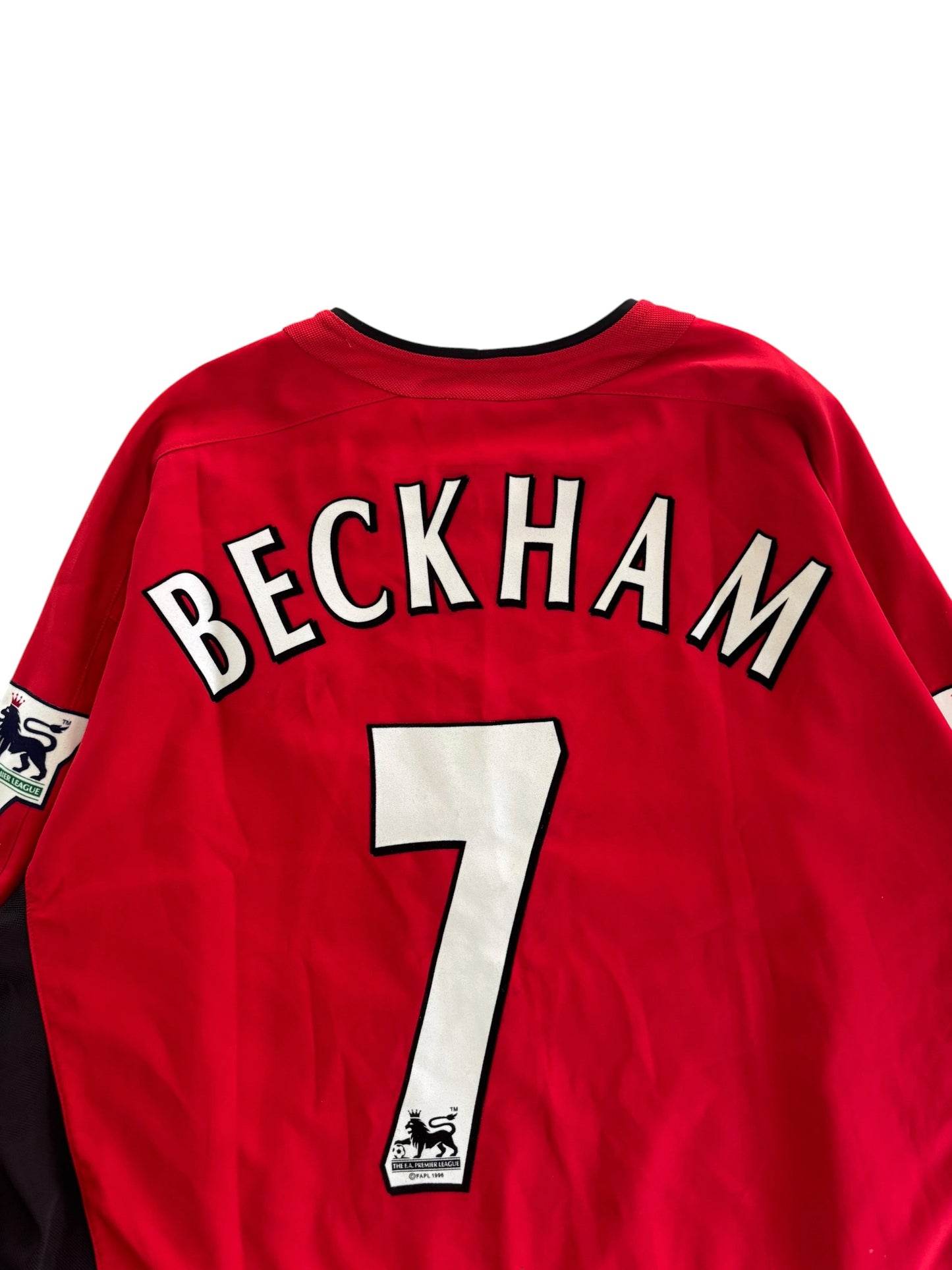 02/04 Nike Manchester United Home L/S No.7 Beckham