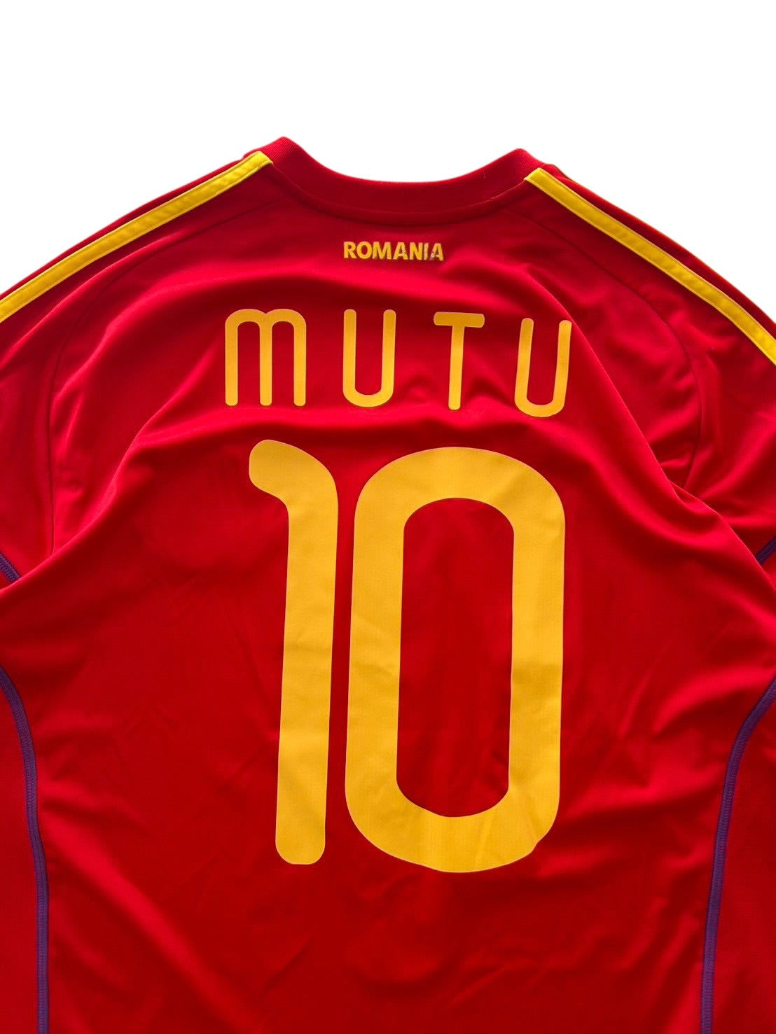 2010 Adidas Romania Away Mutu