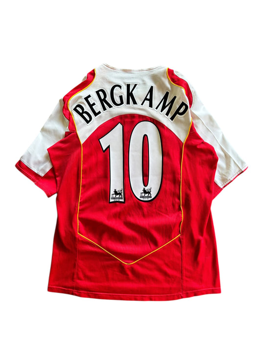 04/05 Nike Arsenal Home No.10 Dennis Bergkamp