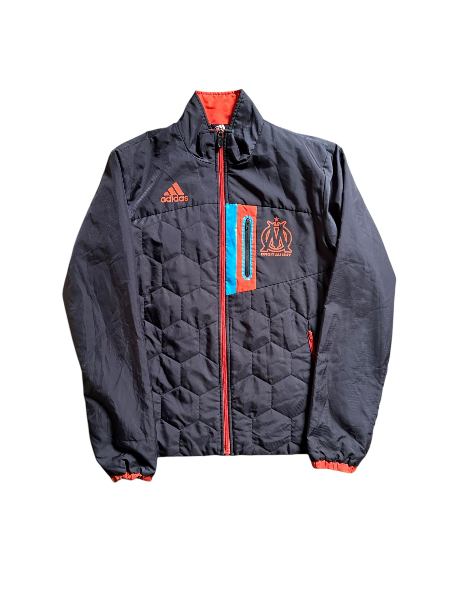 Adidas Olympic Marseille Puffer Jacket