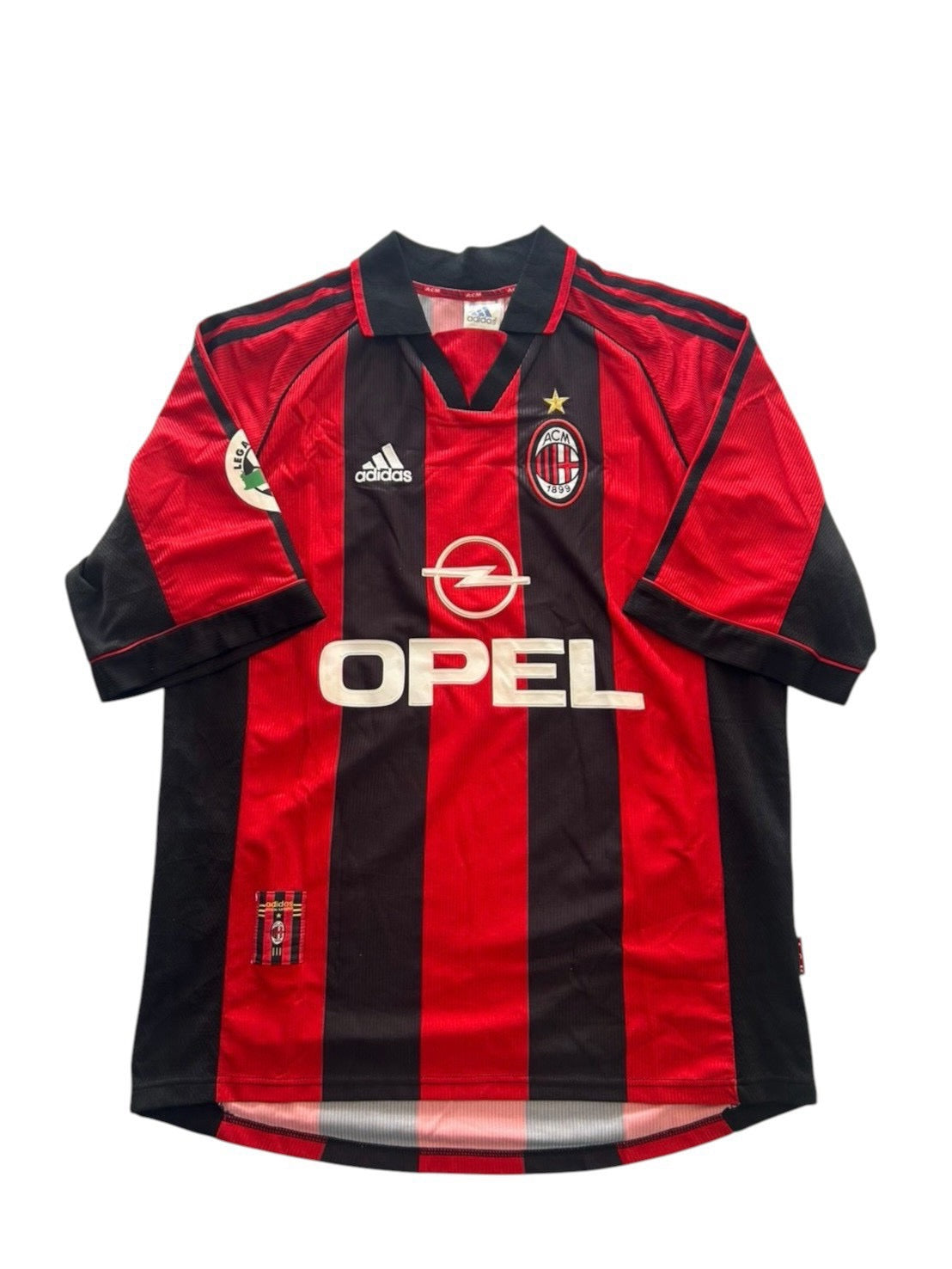 98/99 Adidas AC Milan Home No.3 Maldini