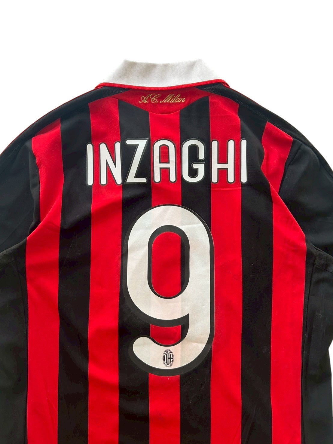 09/10 Adidas AC Milan Home No.9 Inzaghi