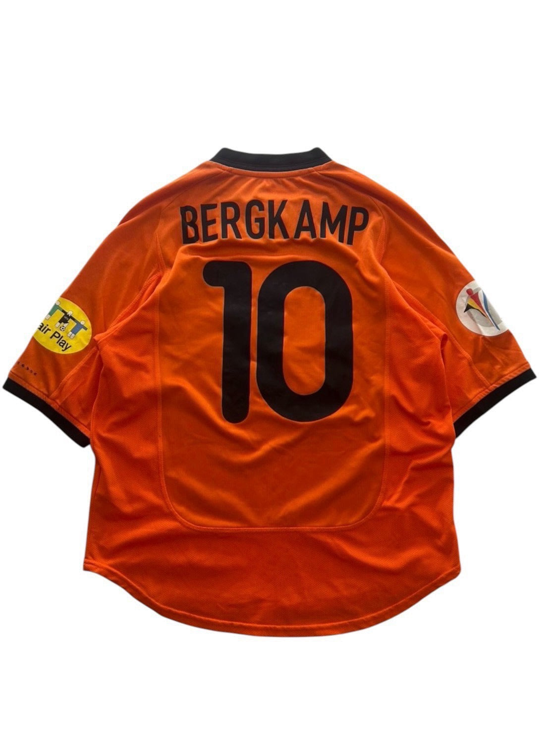 2000 Nike Netherlands Home No.10 Bergkamp