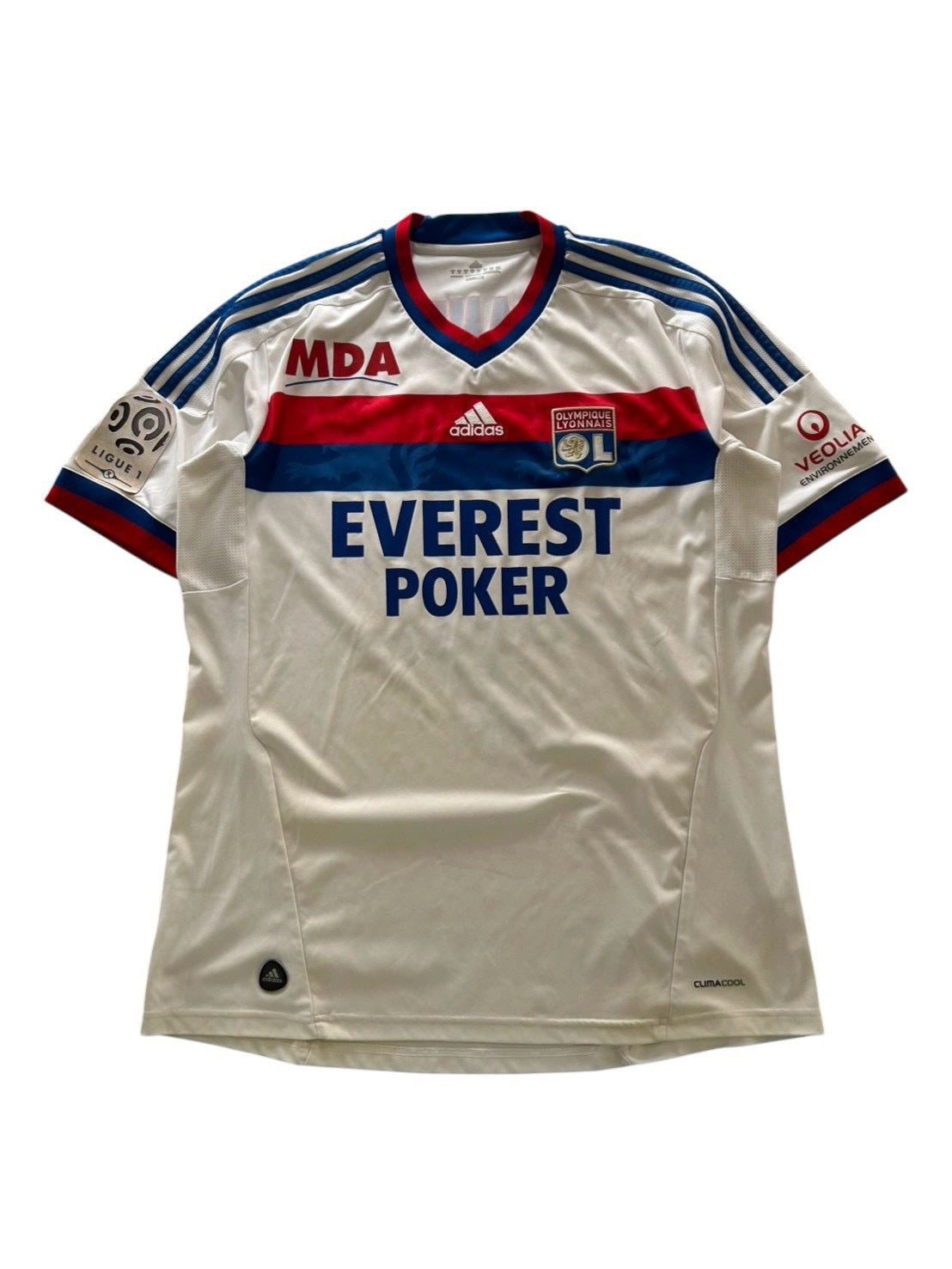 11/12 Adidas Olympic Lyonnais Home No.9 Lisandro Lopez