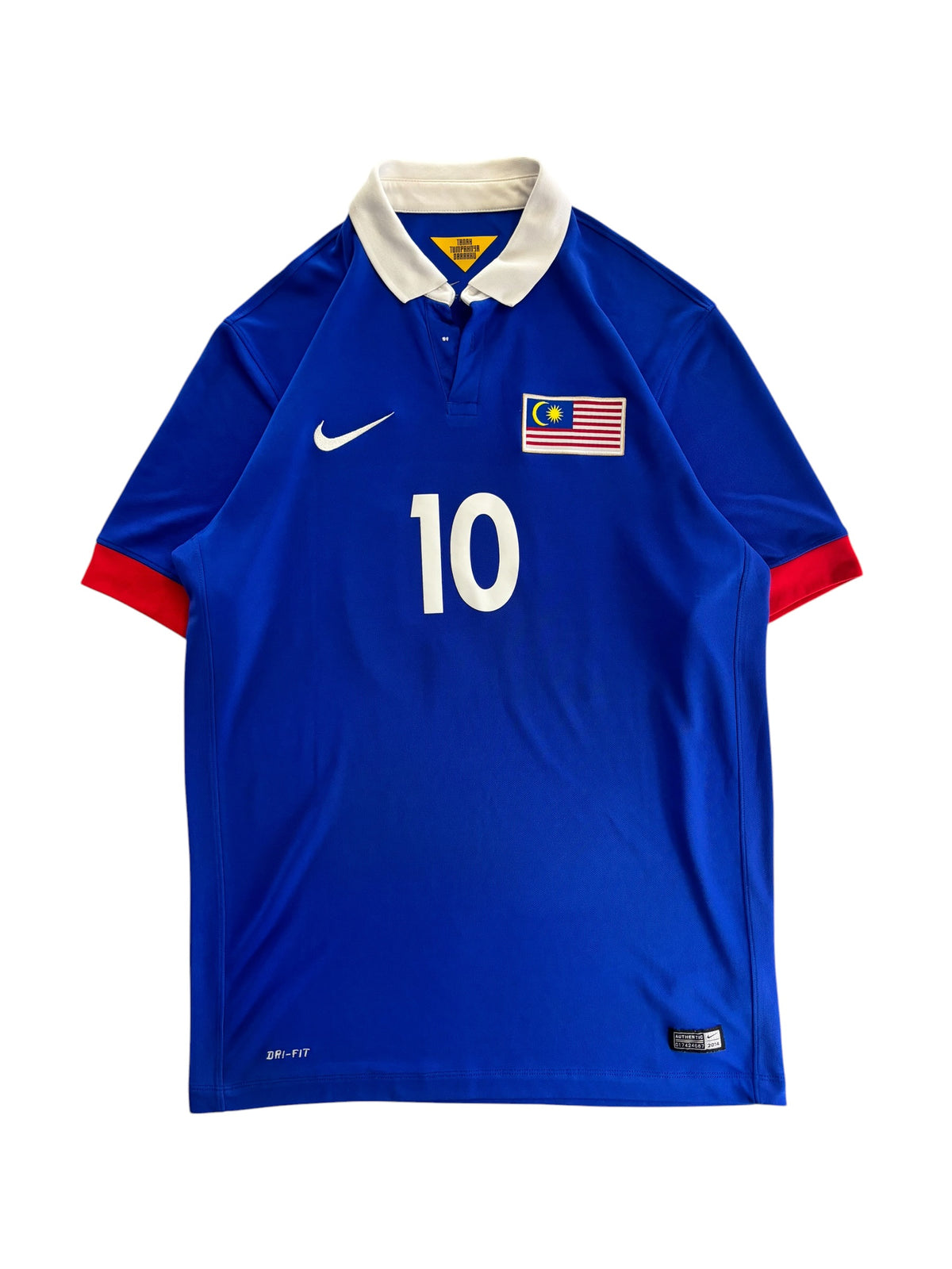 2014 Nike Malaysia Away No.10 Safcc