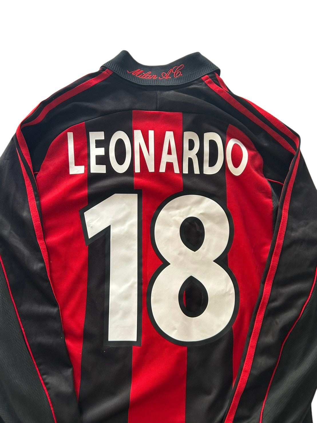00/01 Adidas AC Milan Home No.18 Leonardo