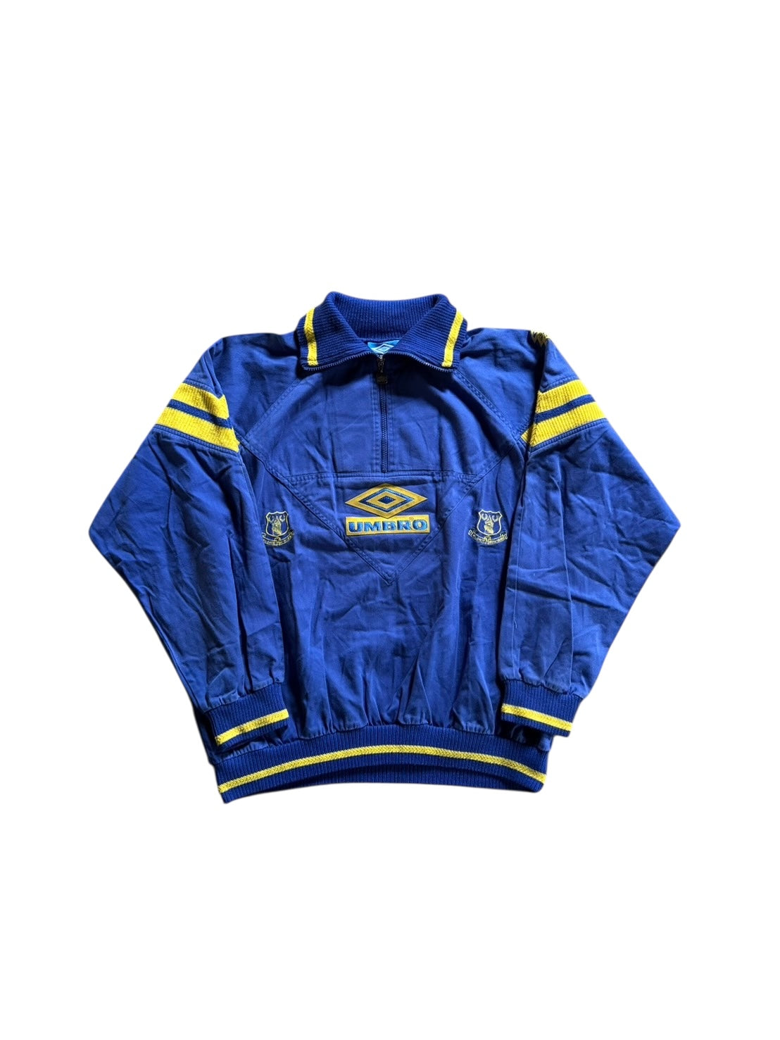 90s Umbro Everton Drill Top