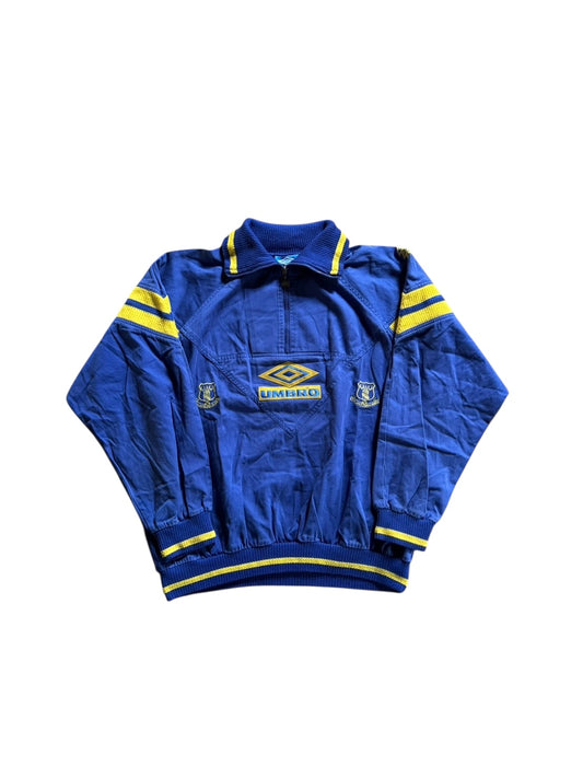 90s Umbro Everton Drill Top
