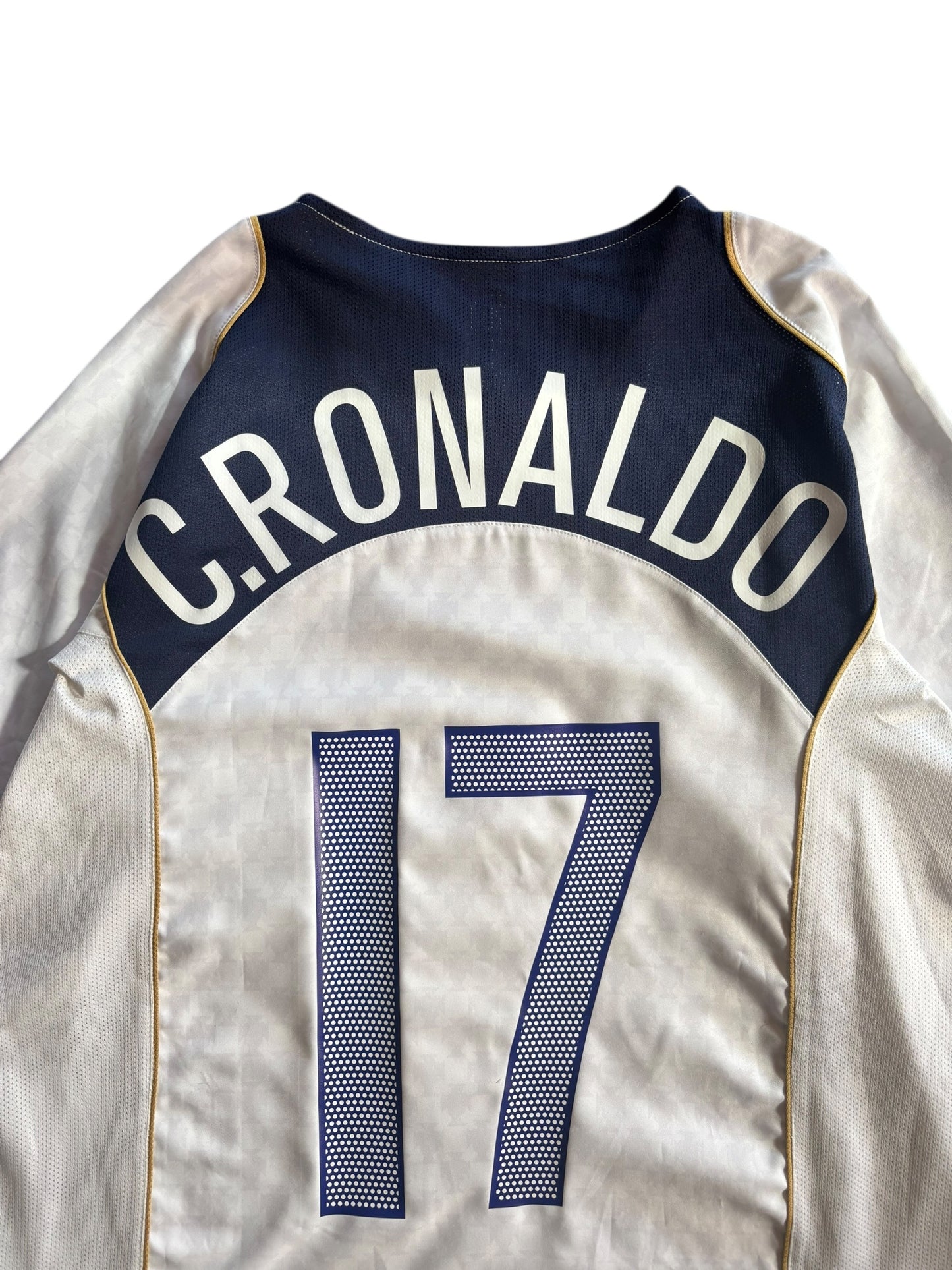 04/05 Nike Portugal National Team Away No.17 Cristiano Ronaldo