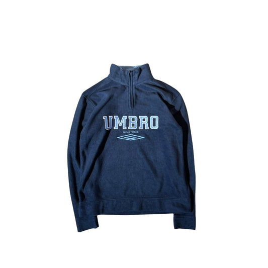 00s Umbro Half Zip Fleece Top